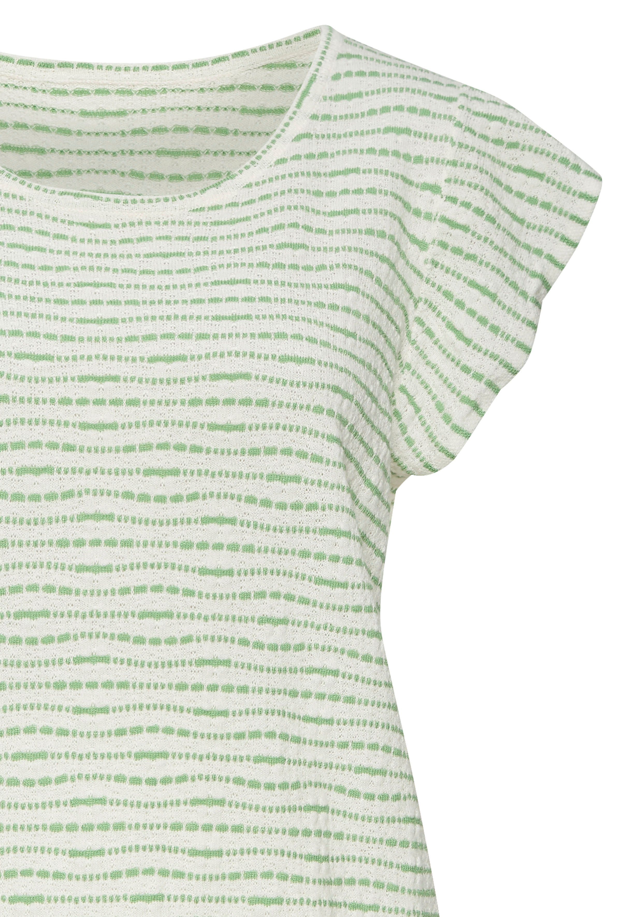 Vivance Shirt met ronde hals Met kapmouwtjes van lichte tricotkwaliteit
