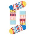 happy socks sokken beach time in zomerse kleuren multicolor