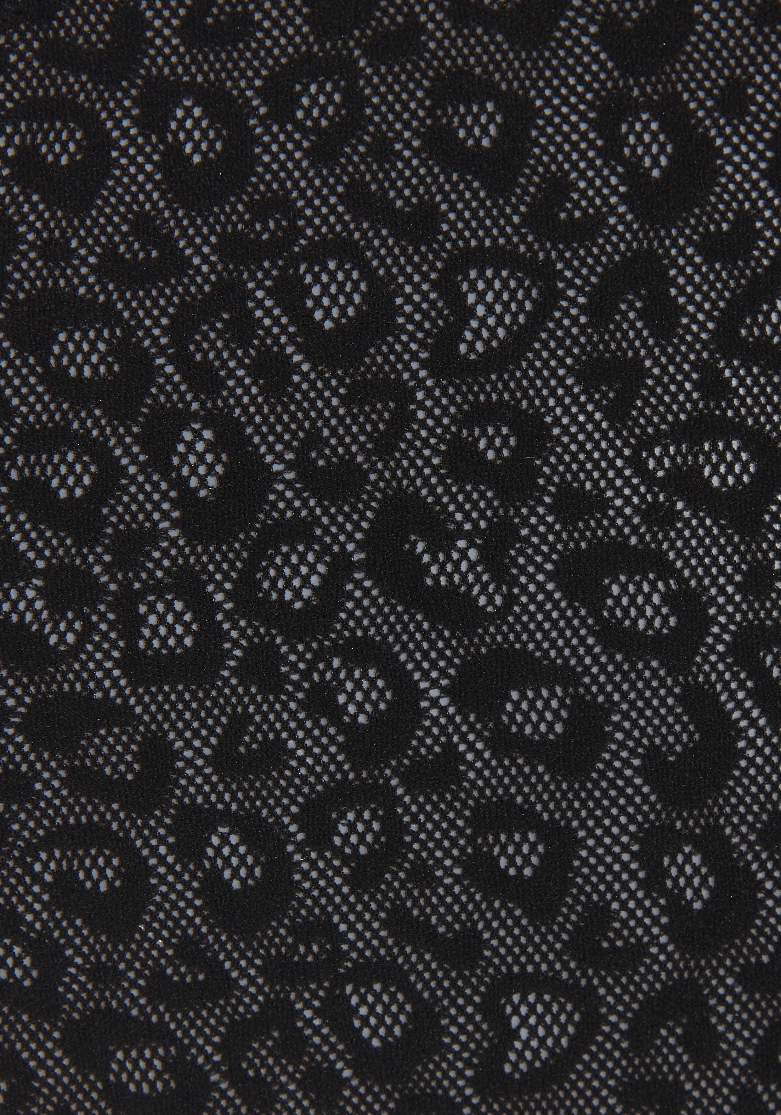 Vivance String ANNA van licht transparant mesh in trendy leoprint, sexy lingerie