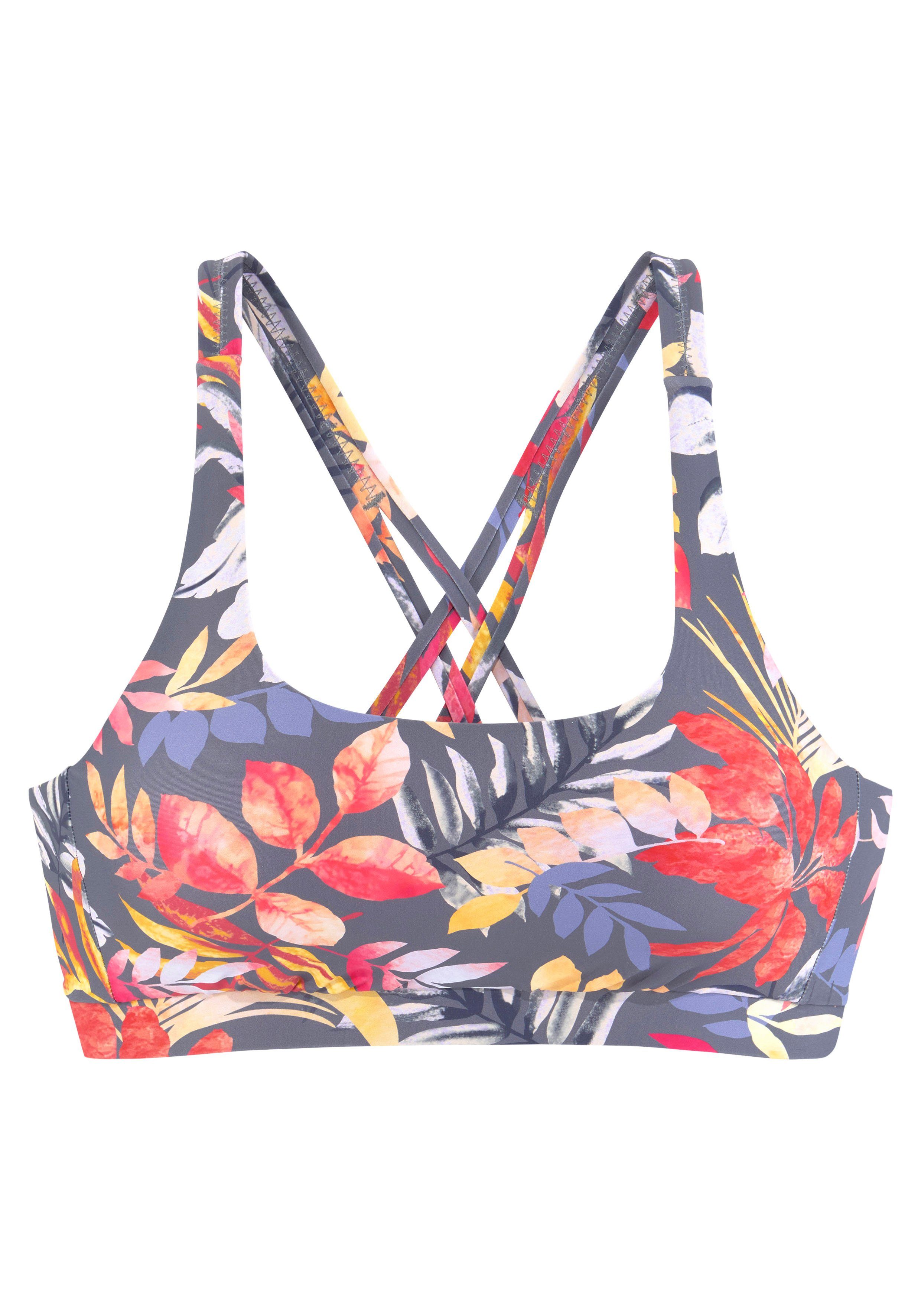 Vivance Bustierbikinitop Leilani met bloemenprint