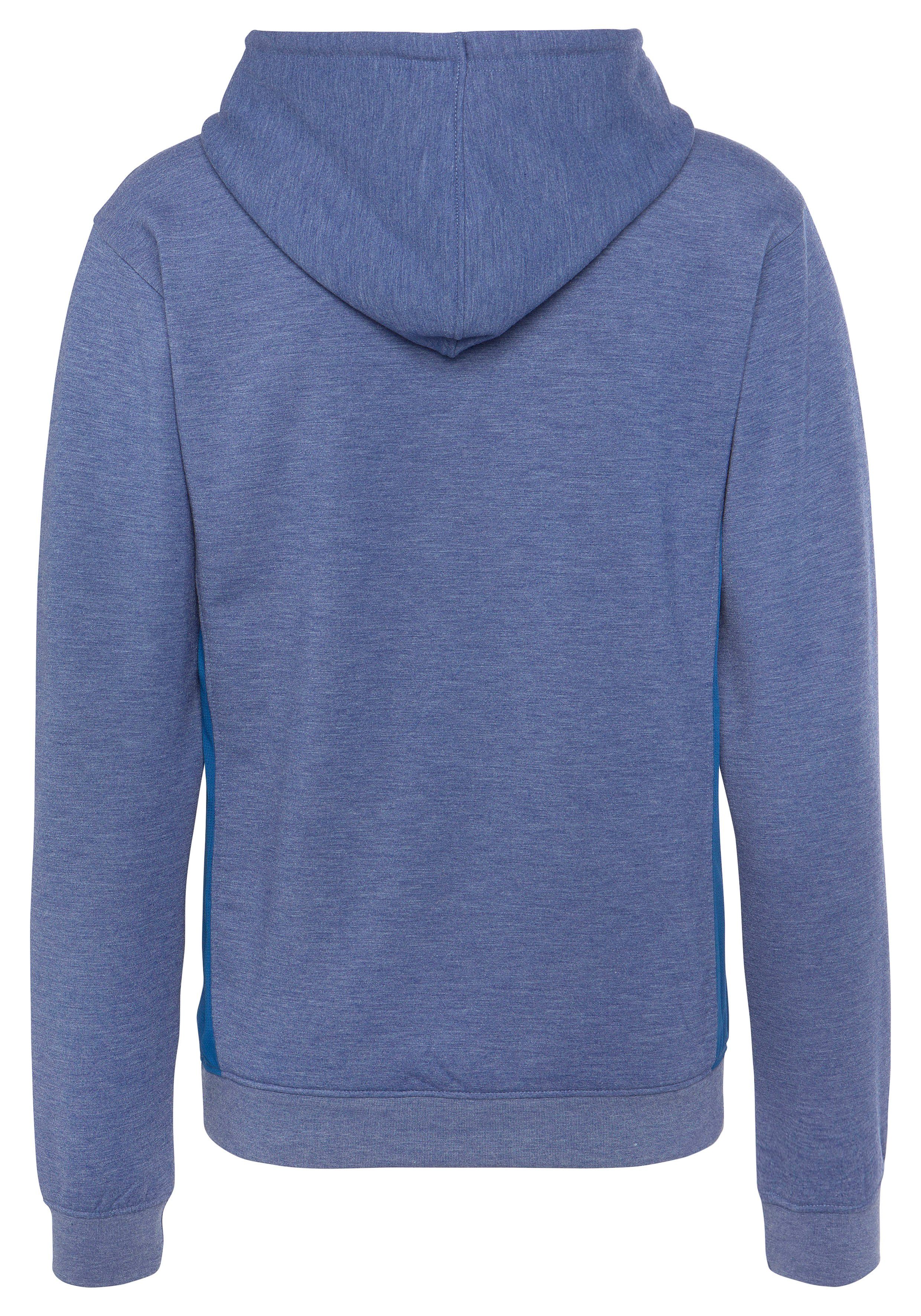 AUTHENTIC LE JOGGER Capuchontrui - Sport-Hoodie gemêleerde look, met ritszak