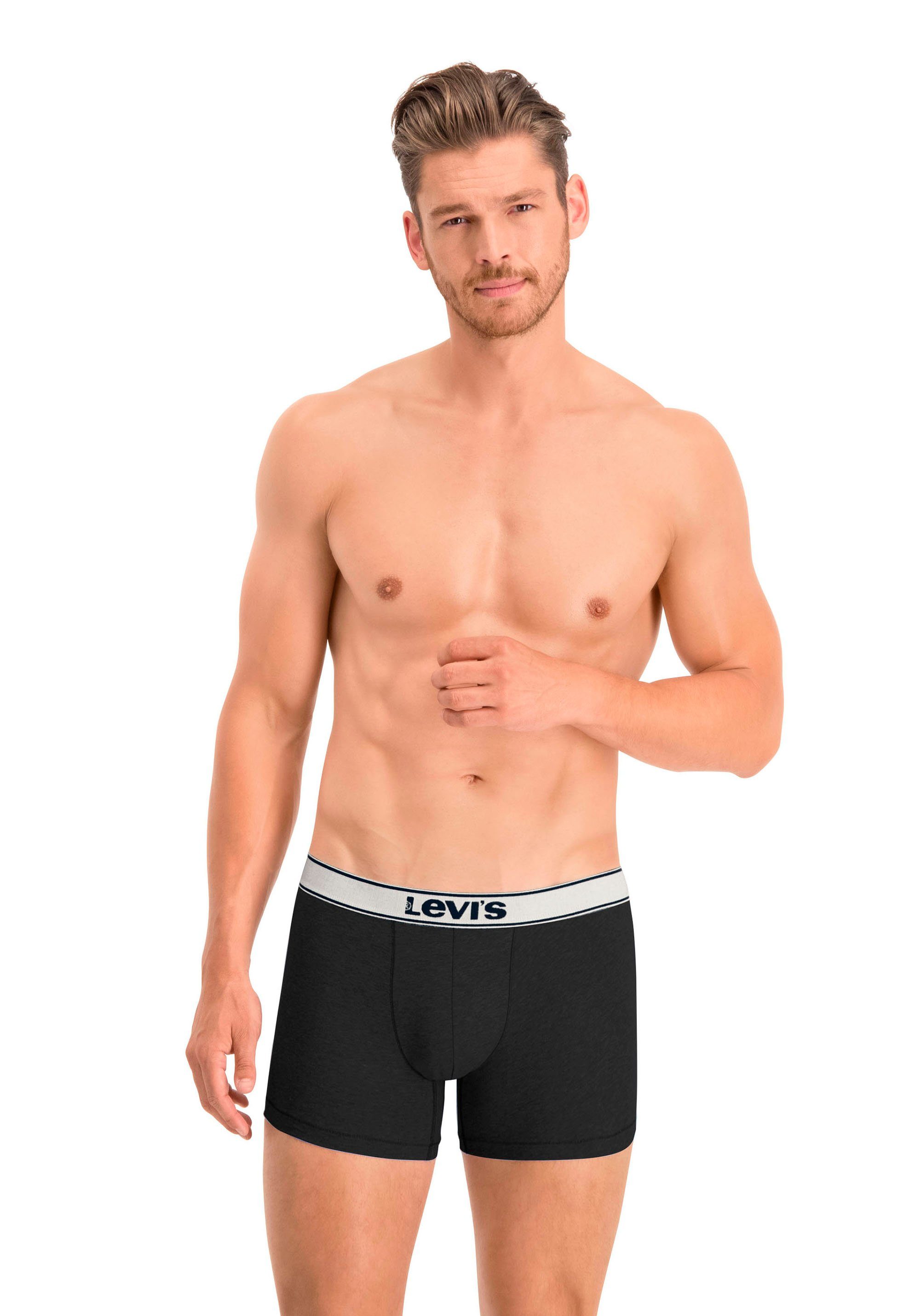 Levi's® Slip LEVIS MEN LOGO AOP BOXER BRIEF ORGANIC CO 2P (2 stuks, Set van 2)