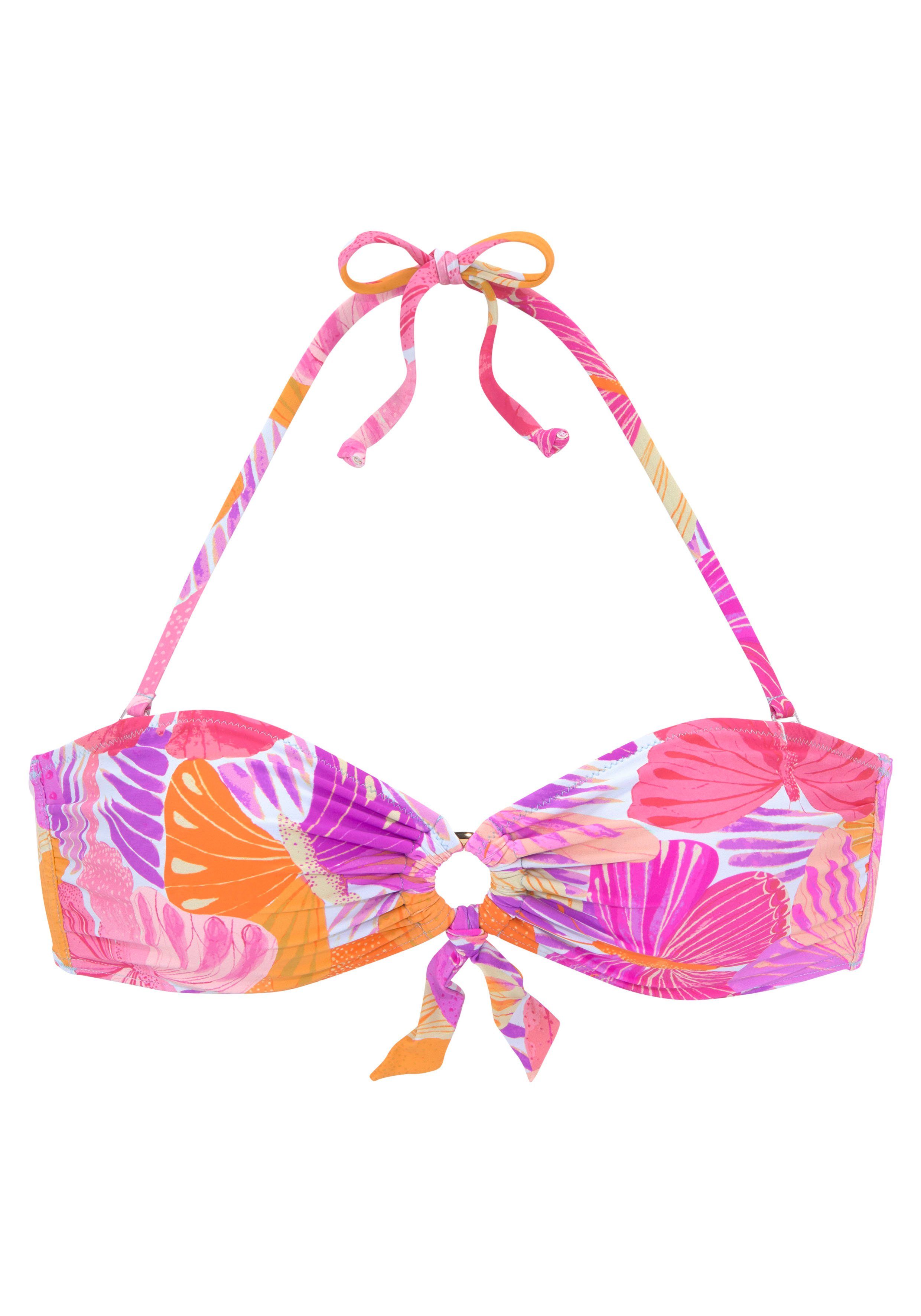 Sunseeker Bandeau-bikinitop met sierring