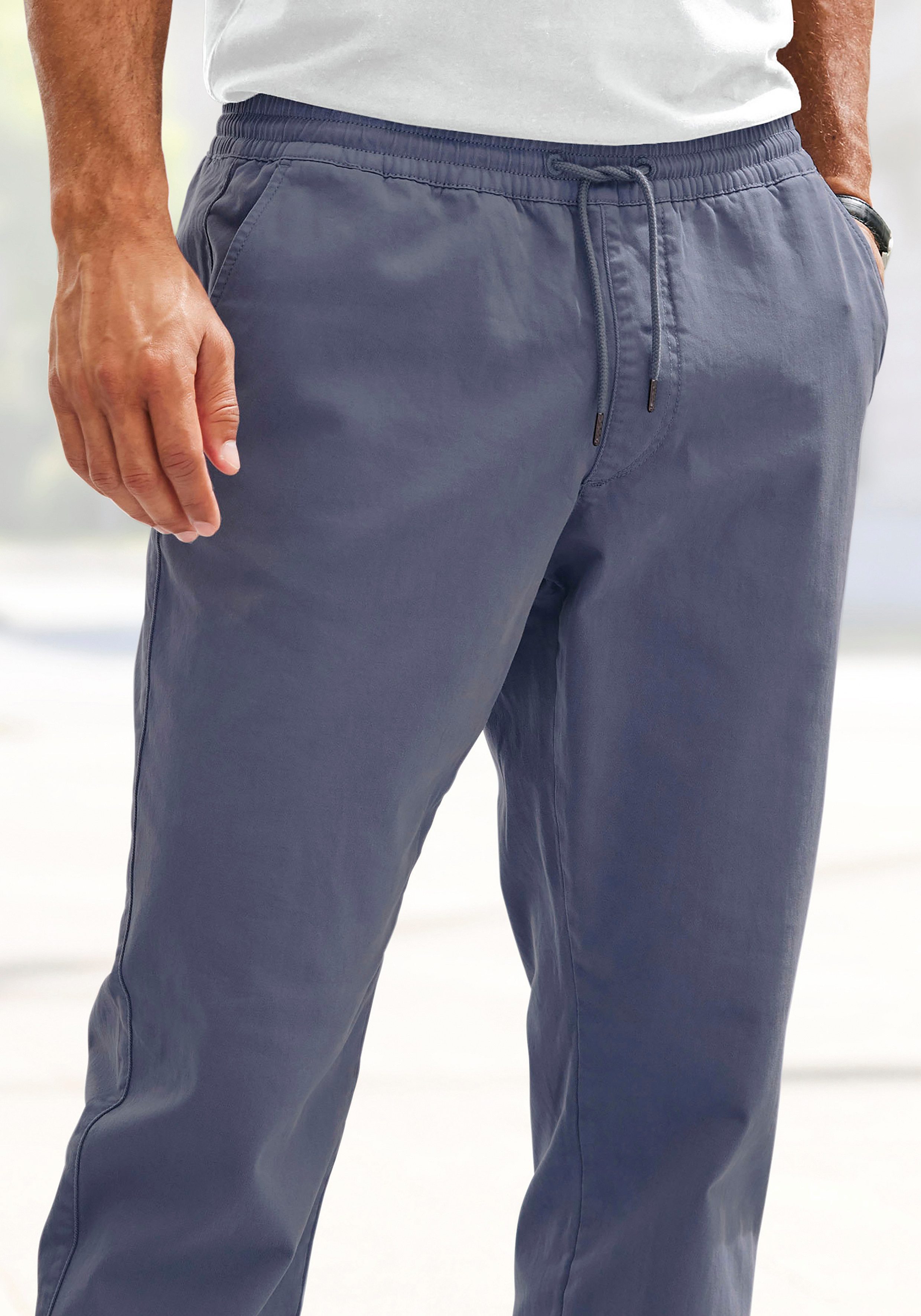 John Devin Joggingbroek Jogpants elastische katoenkwaliteit