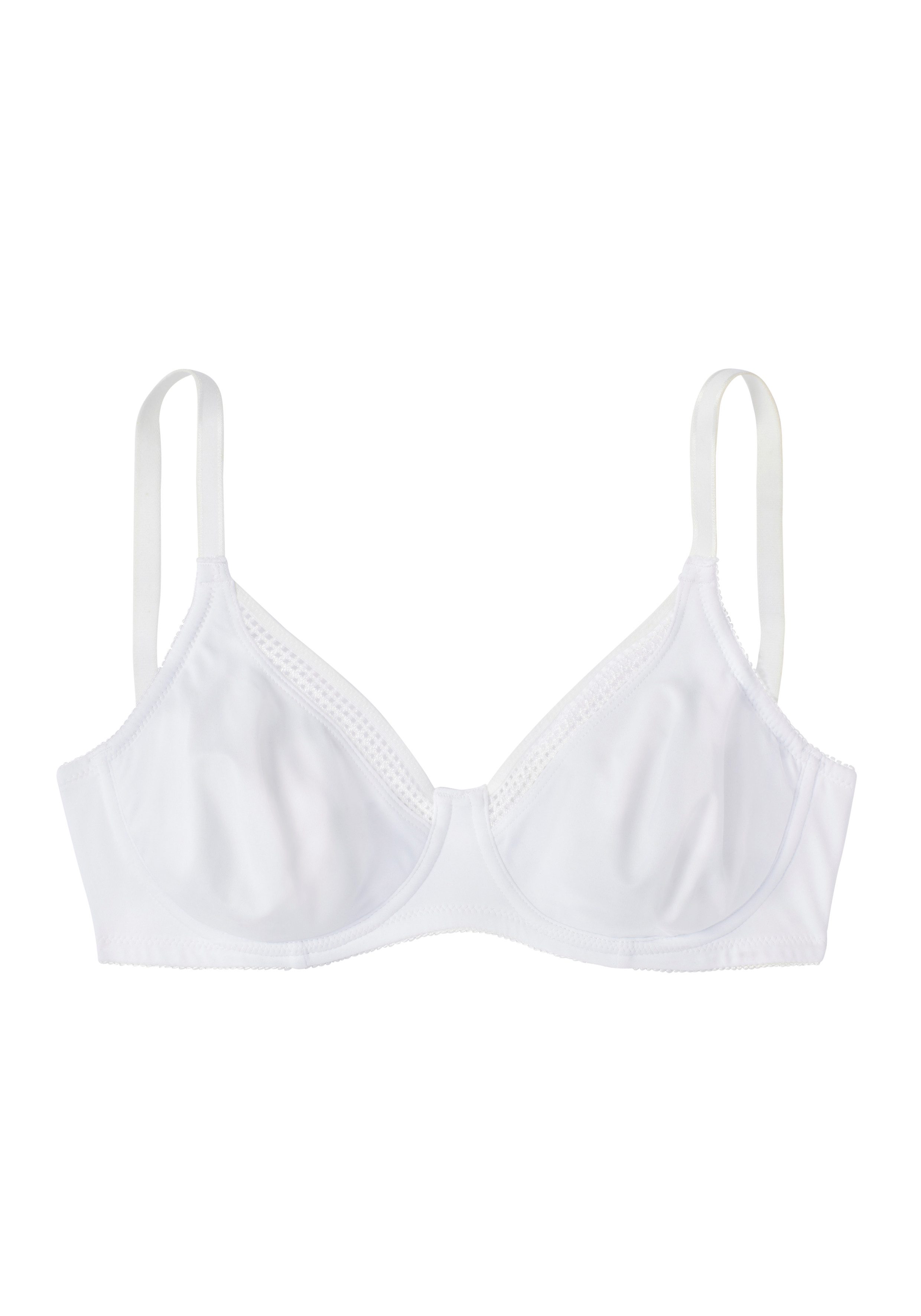 Nuance T-shirt-bh met beugels en naadloze microvezel cups