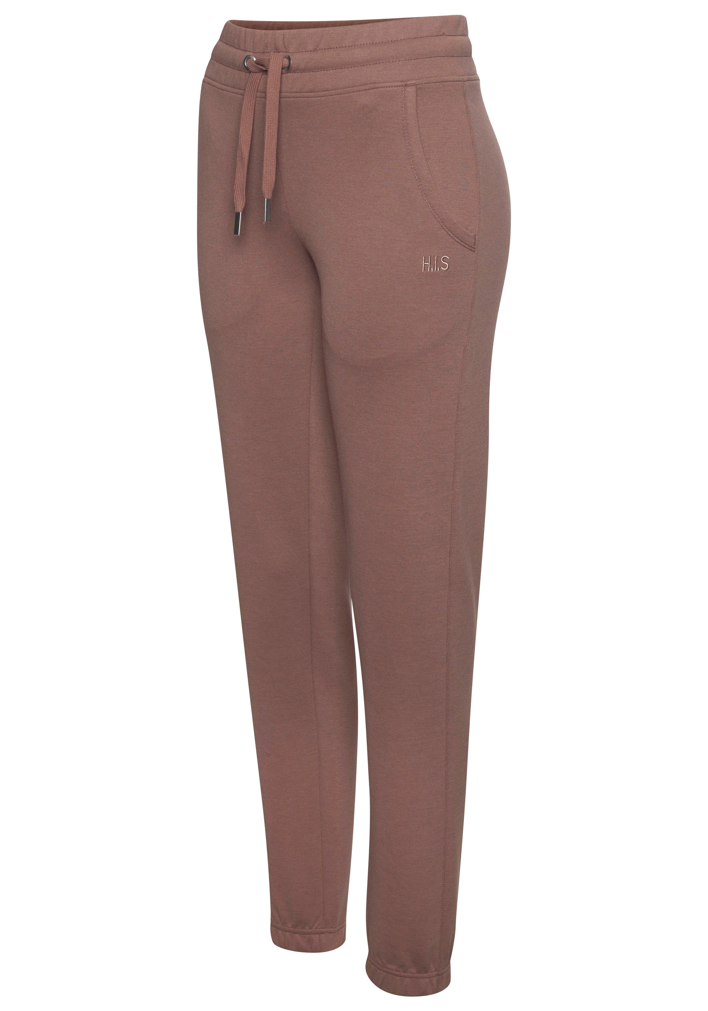 H.I.S Relaxbroek met brede tailleband, loungewear, loungepak