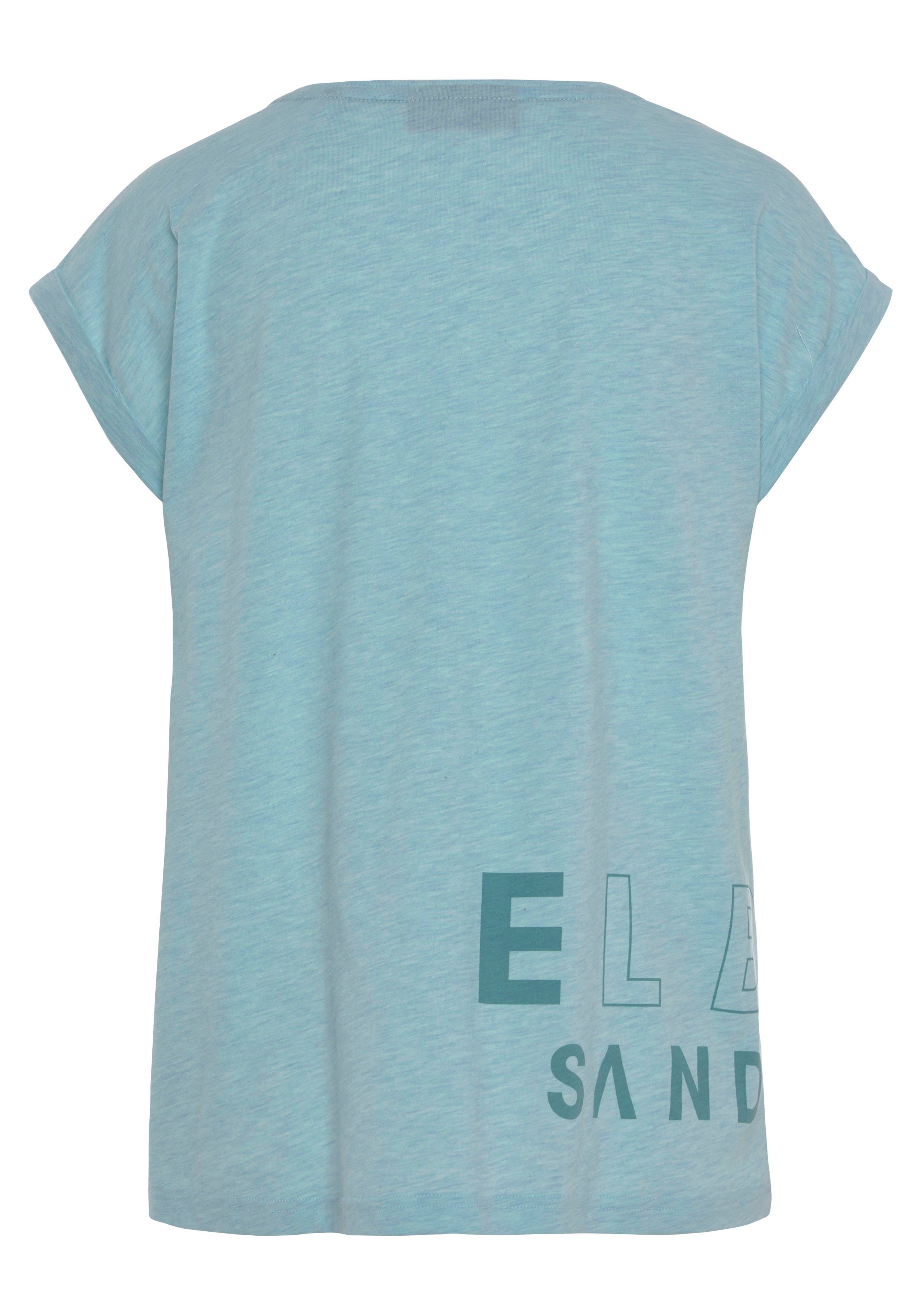 Elbsand T-shirt gemaakt van zachte jersey, shirt met korte mouwen, sportief en comfortabel