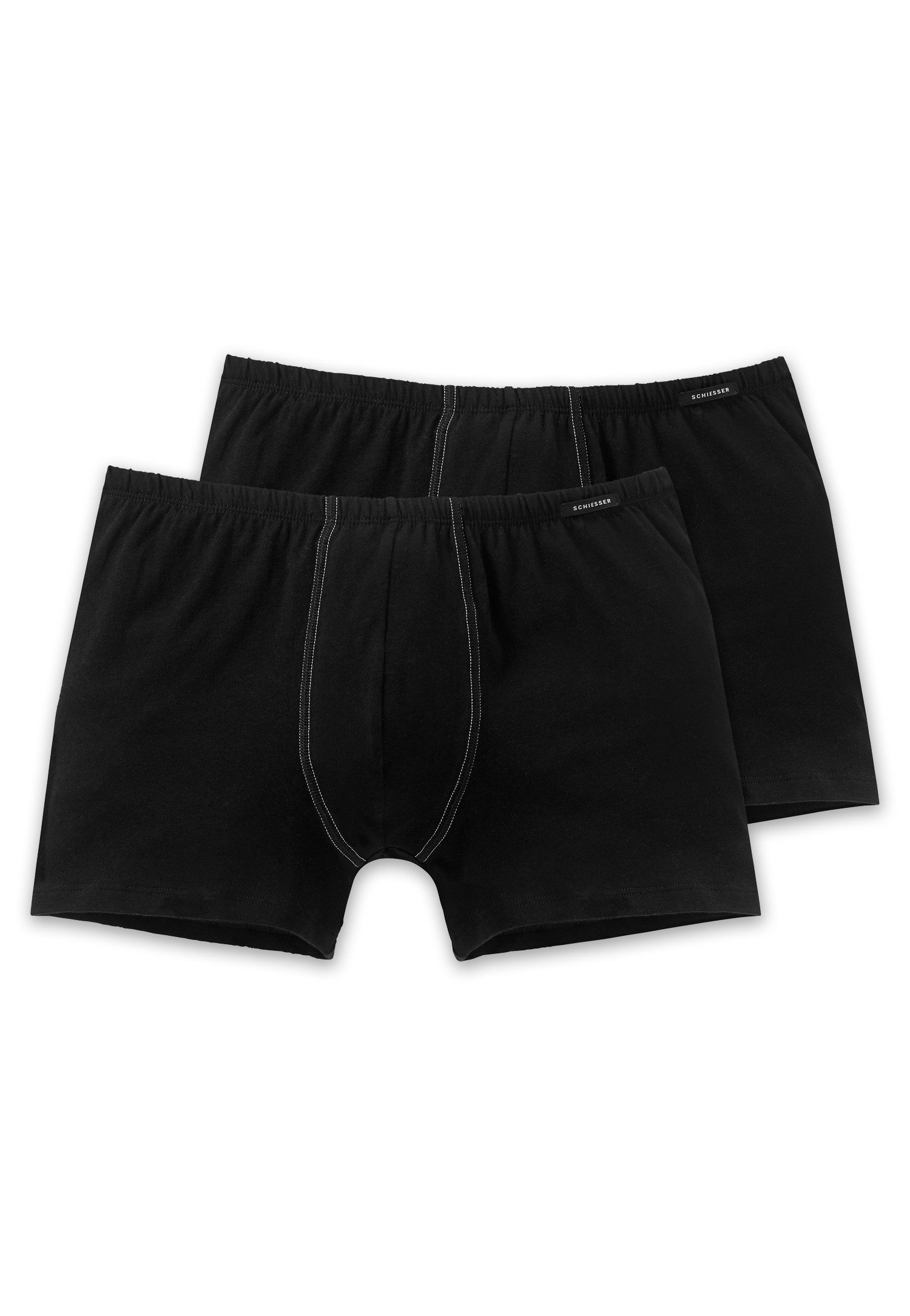 Schiesser Boxershort "Essentials" met prettig zachte band (2 stuks, Set van 2)