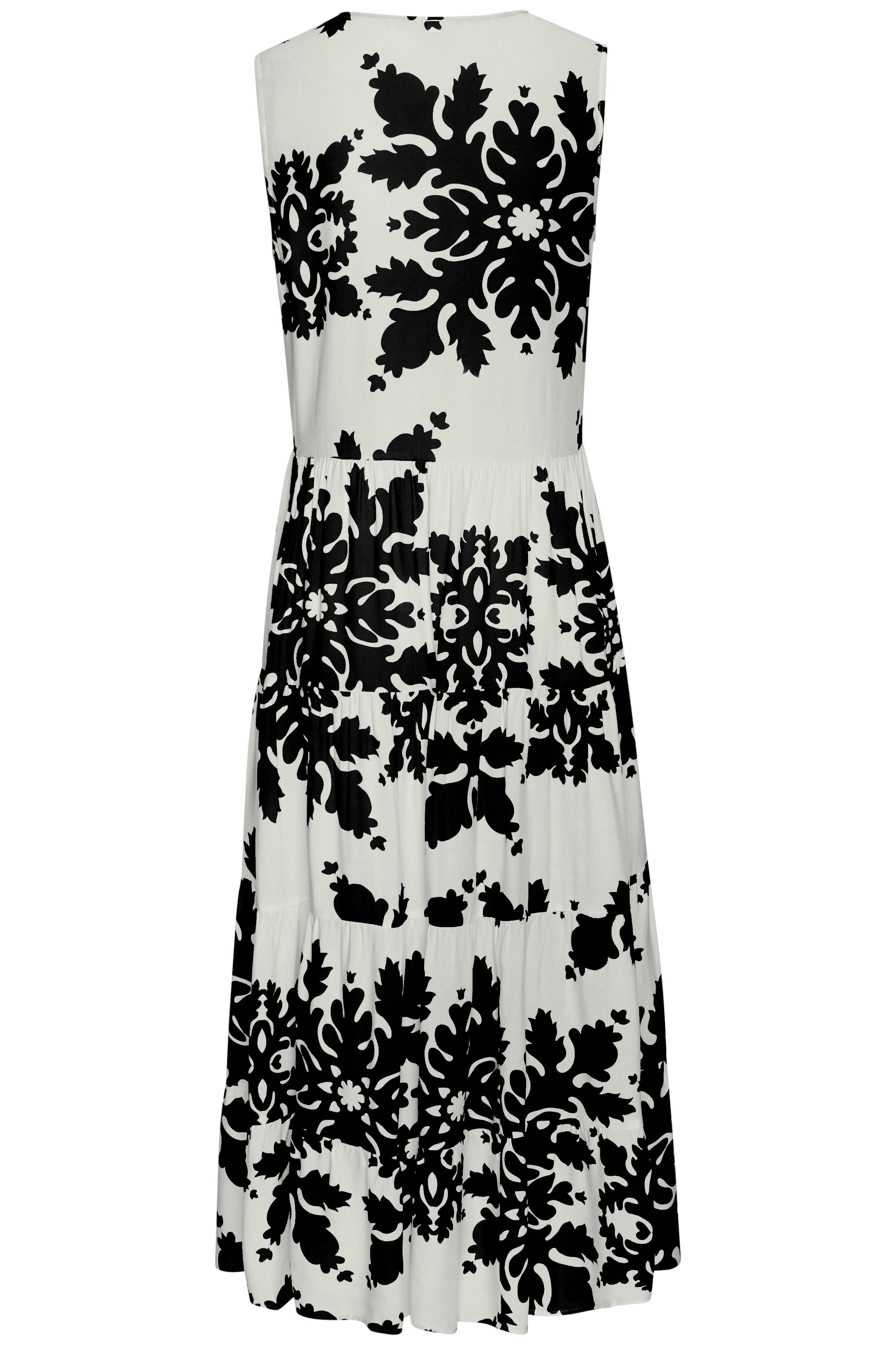 Vivance Maxi-jurk met volants, zomerjurk