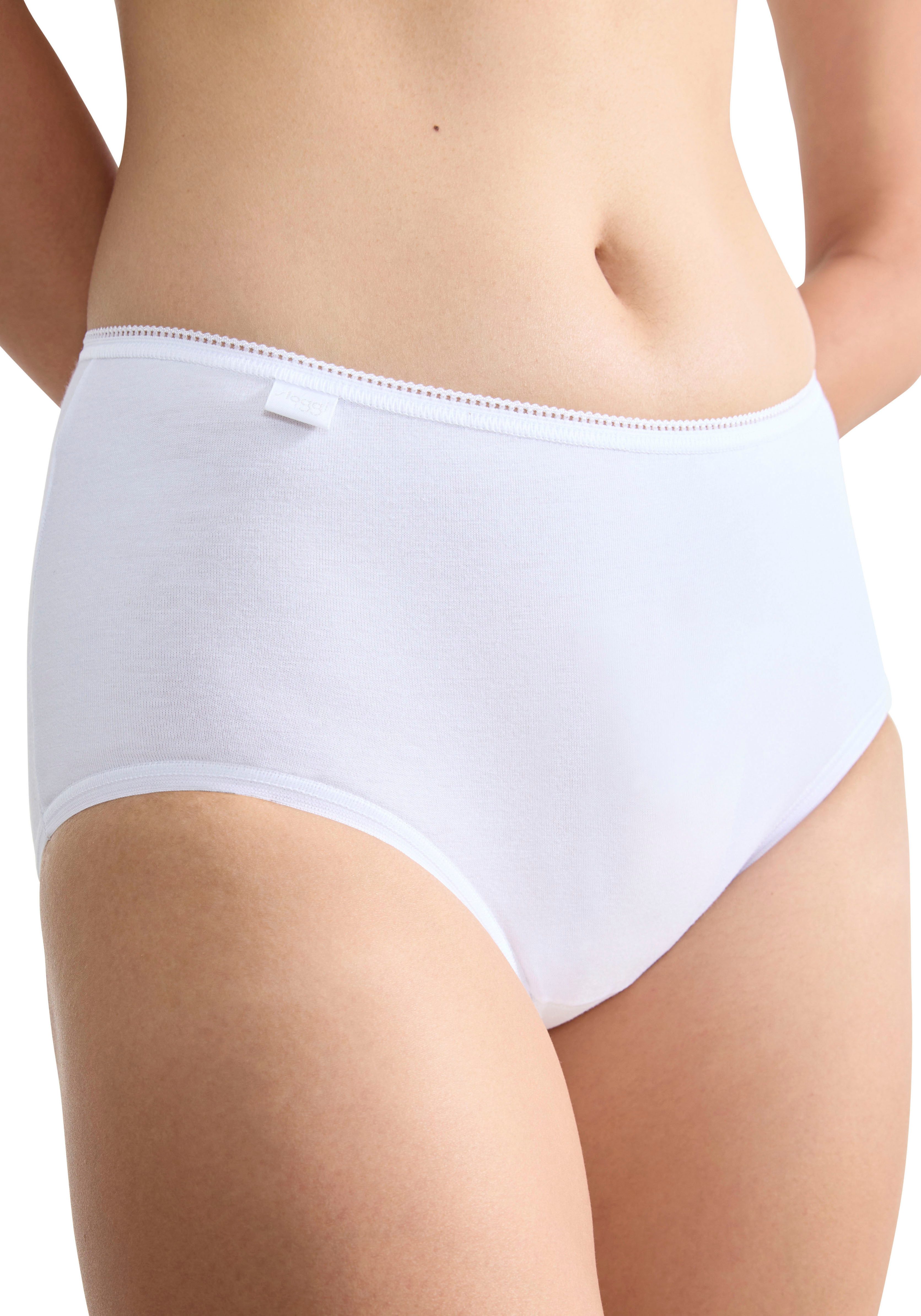 Sloggi Midislip 24/7 Cotton Kant, ondoorzichtig, zachte katoenmix, elastisch (3 stuks)