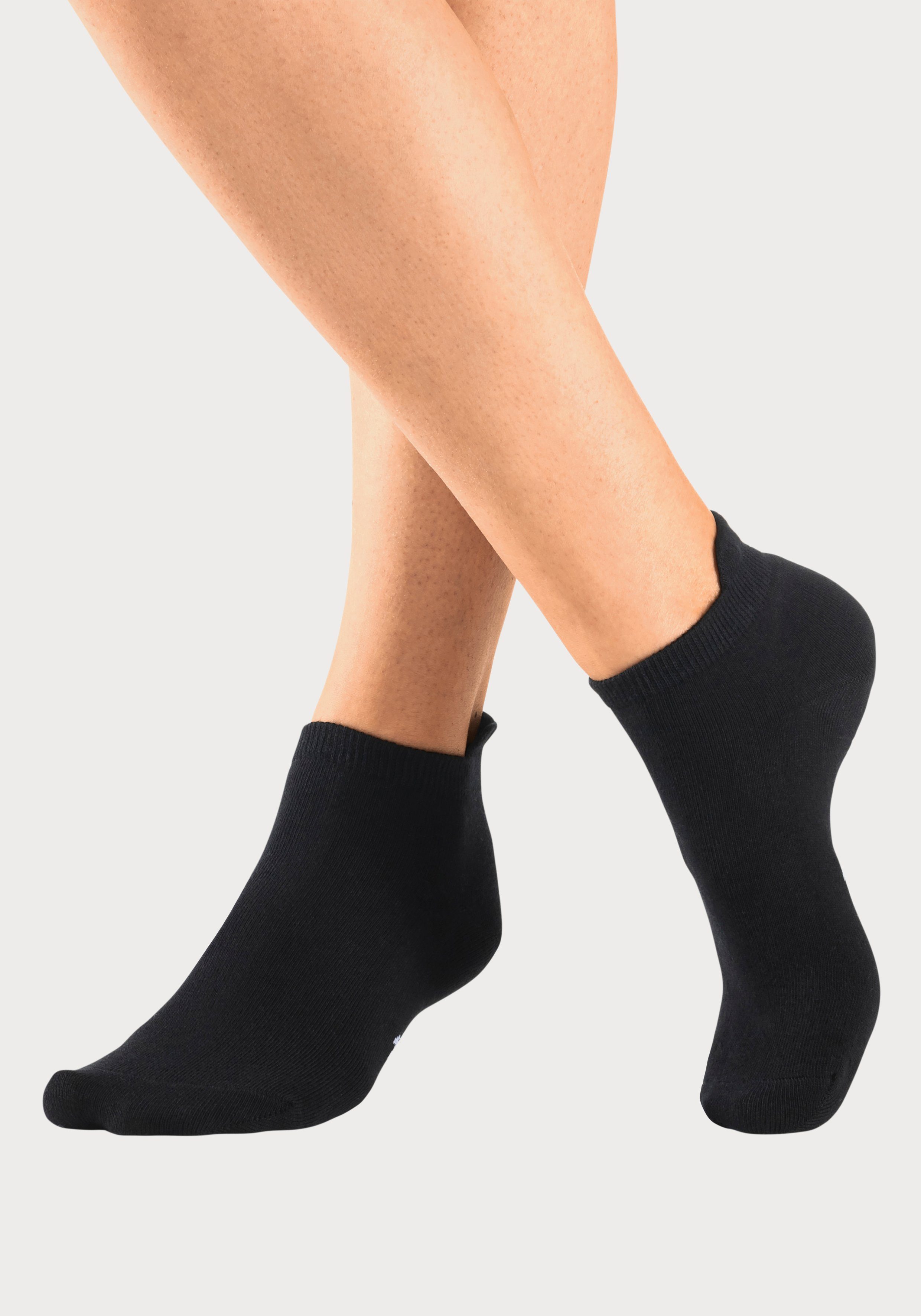 KangaROOS Sneakersokken met verhoogde boord (set, 10 paar)