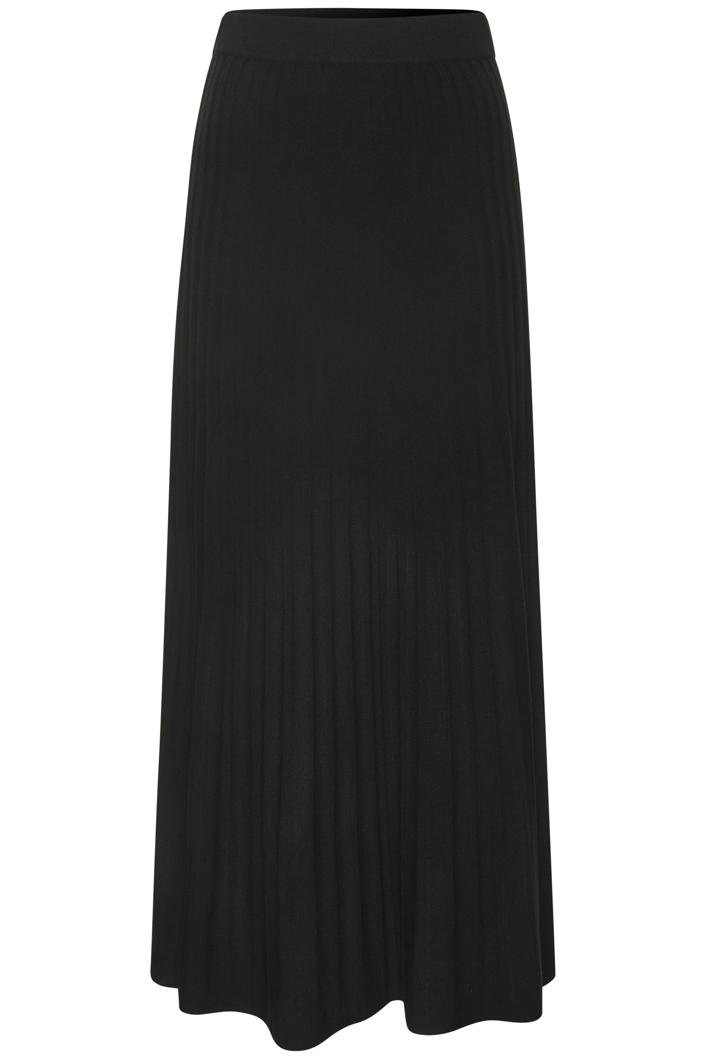 Lascana Gebreide rok met plooitjes, winterrok, maxirok