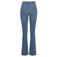 lascana bootcut jeans in five-pocketsstijl blauw