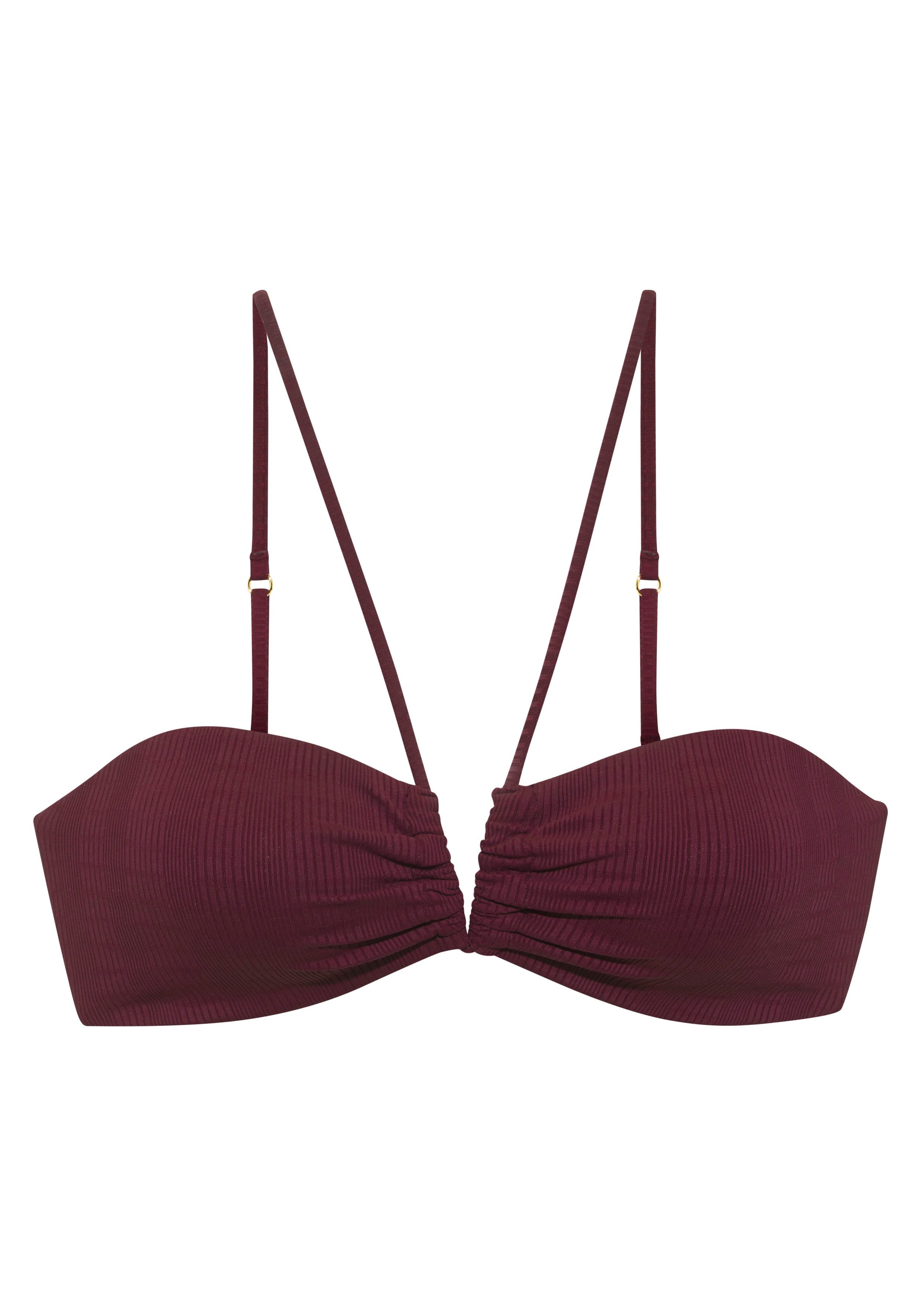 Copenhagen Studios Bandeau-bikinitop Nela met v-vormige cut-out aan de voorkant