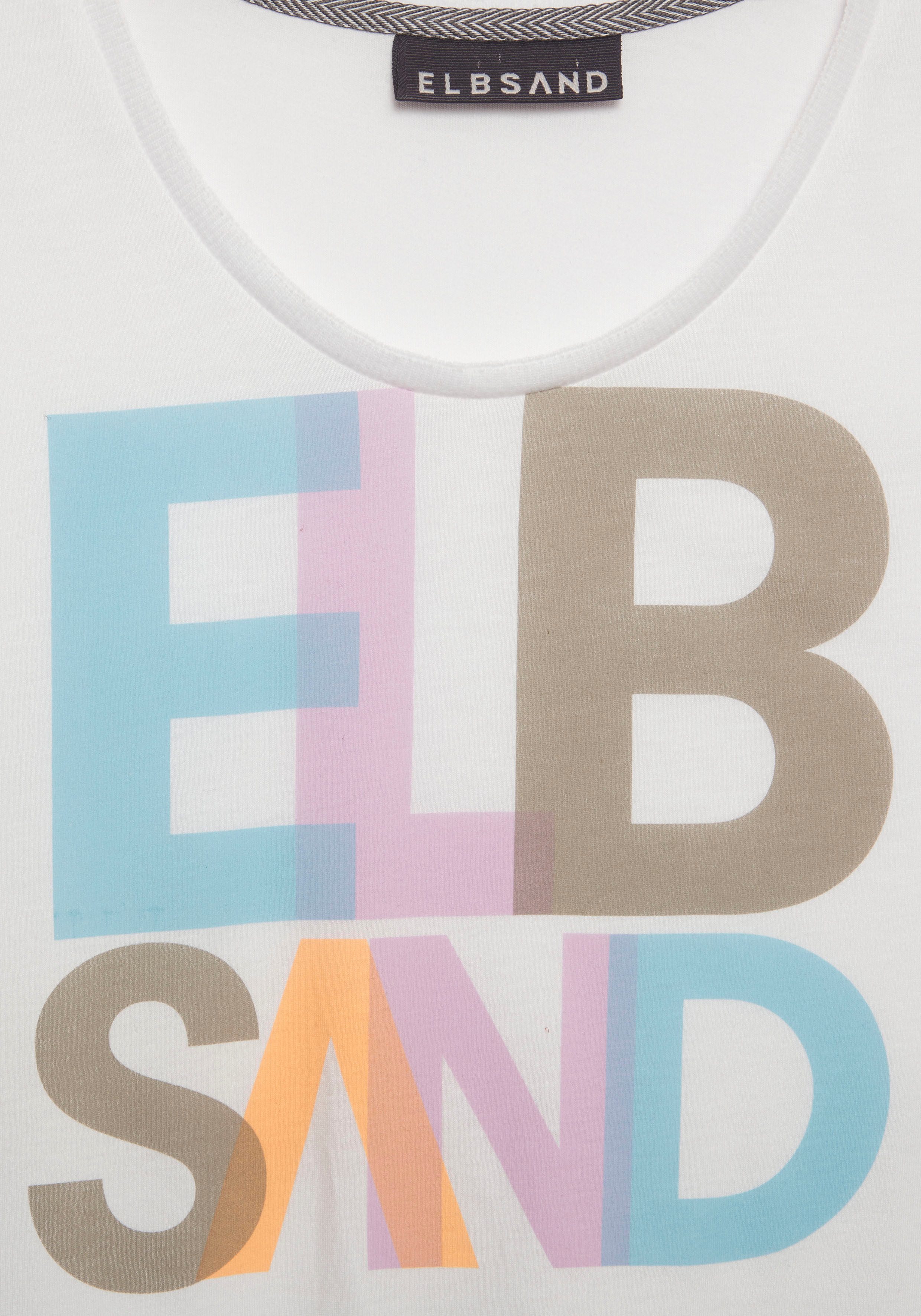 Elbsand Shirt met print