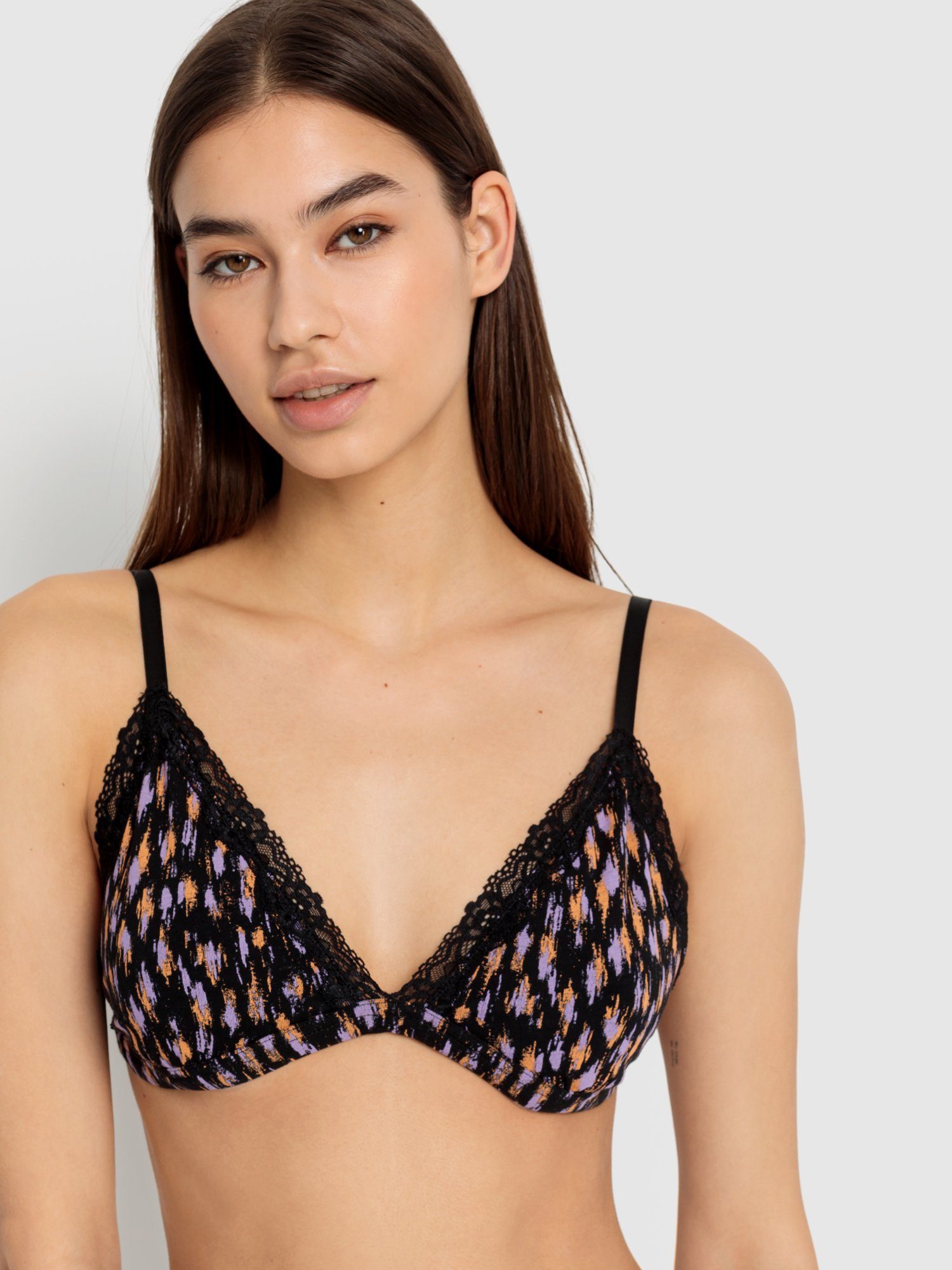 LSCN by LASCANA Bralette met delicate kant-bies (1-delig)