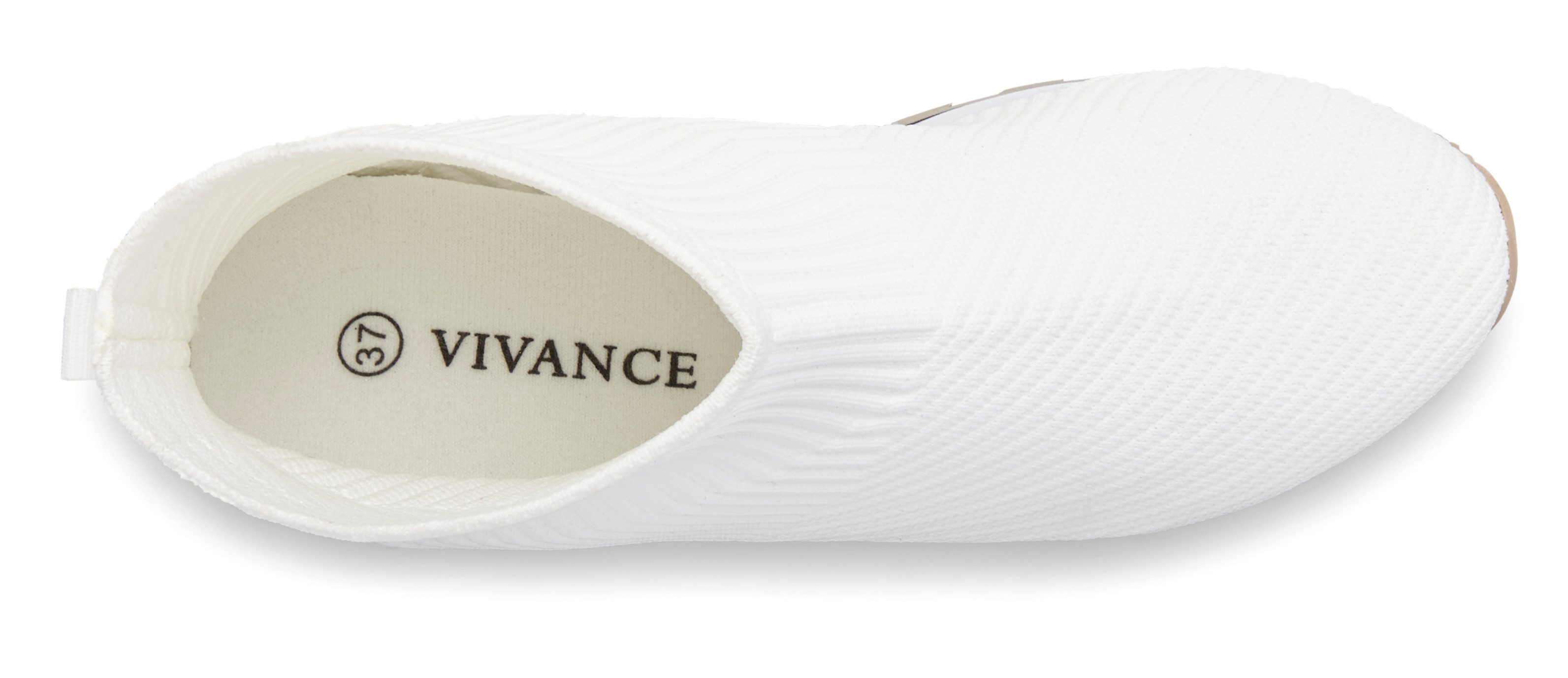 Vivance Sneakers van elastisch materiaal, om in te glijden vegan