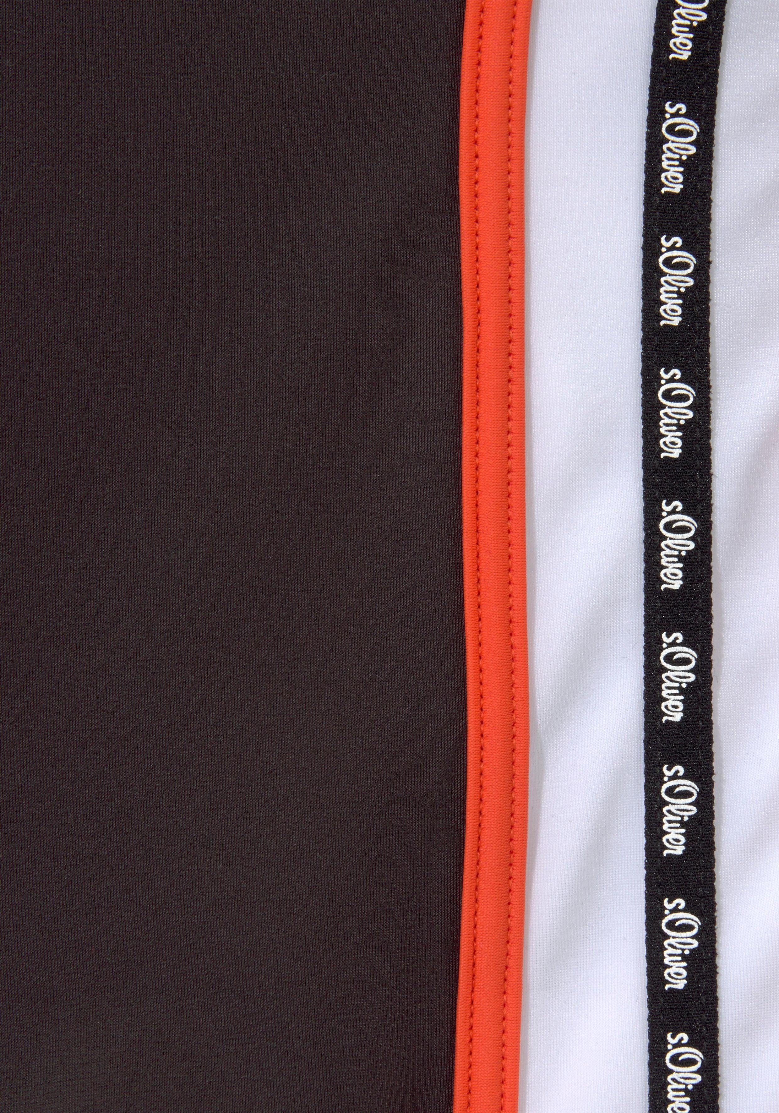 s.Oliver RED LABEL Beachwear Zwemboxer met ritszak