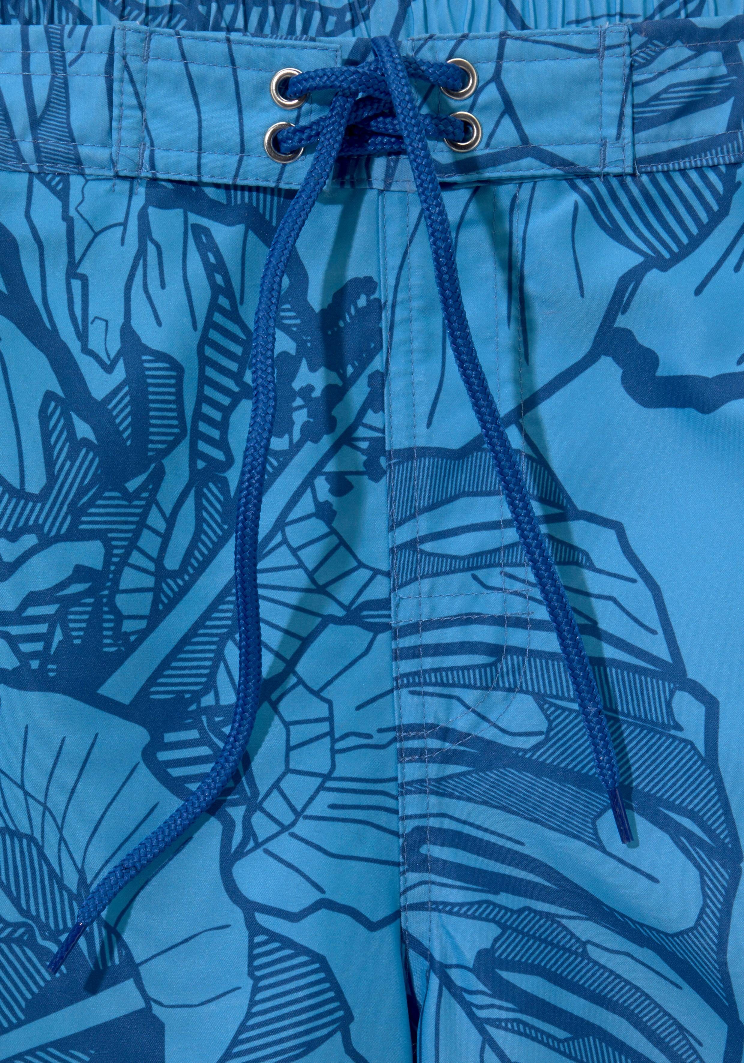 Chiemsee Zwemshort met mooie all-over print