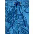 chiemsee zwemshort met mooie all-over print blauw