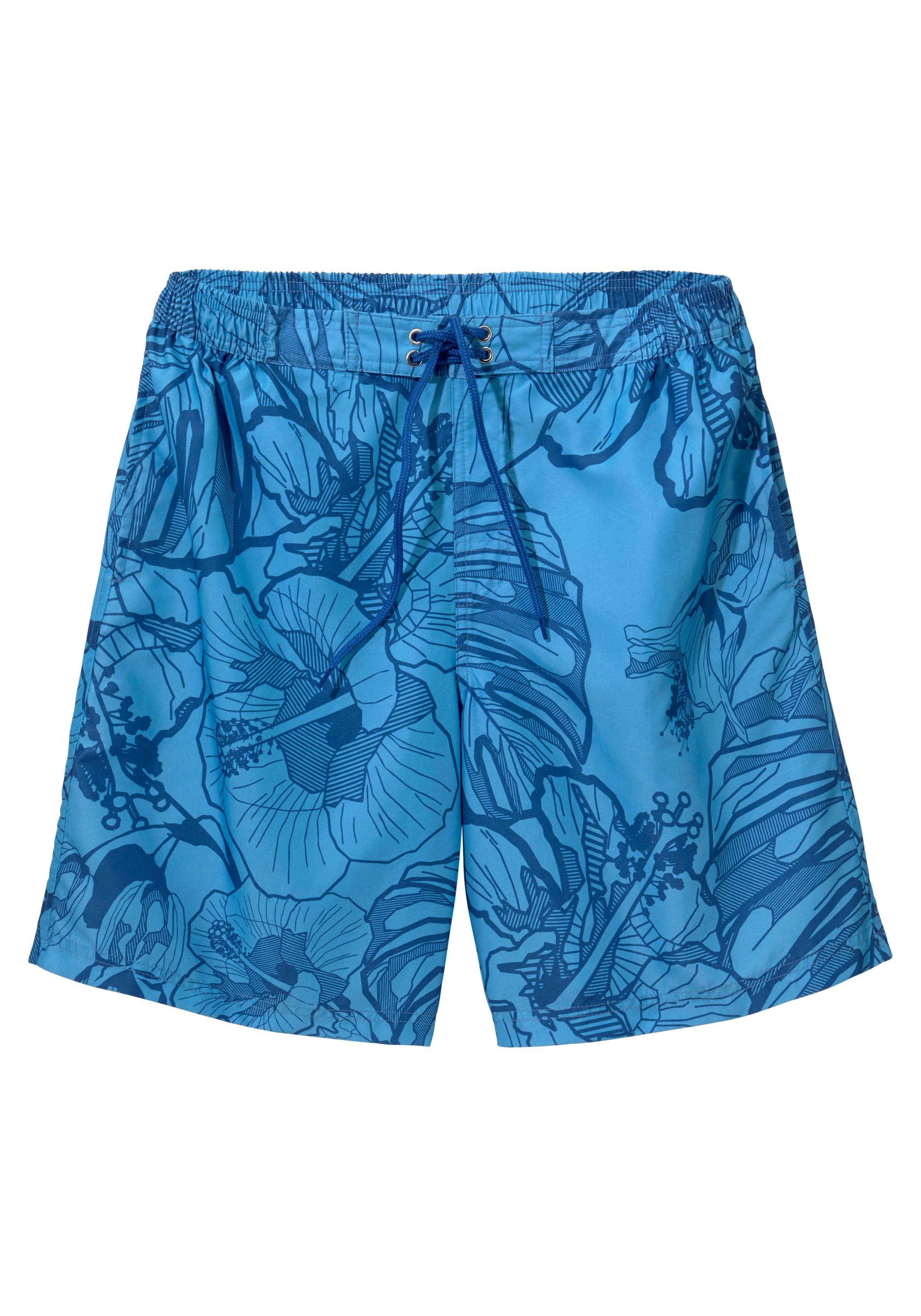 Chiemsee Zwemshort met mooie all-over print