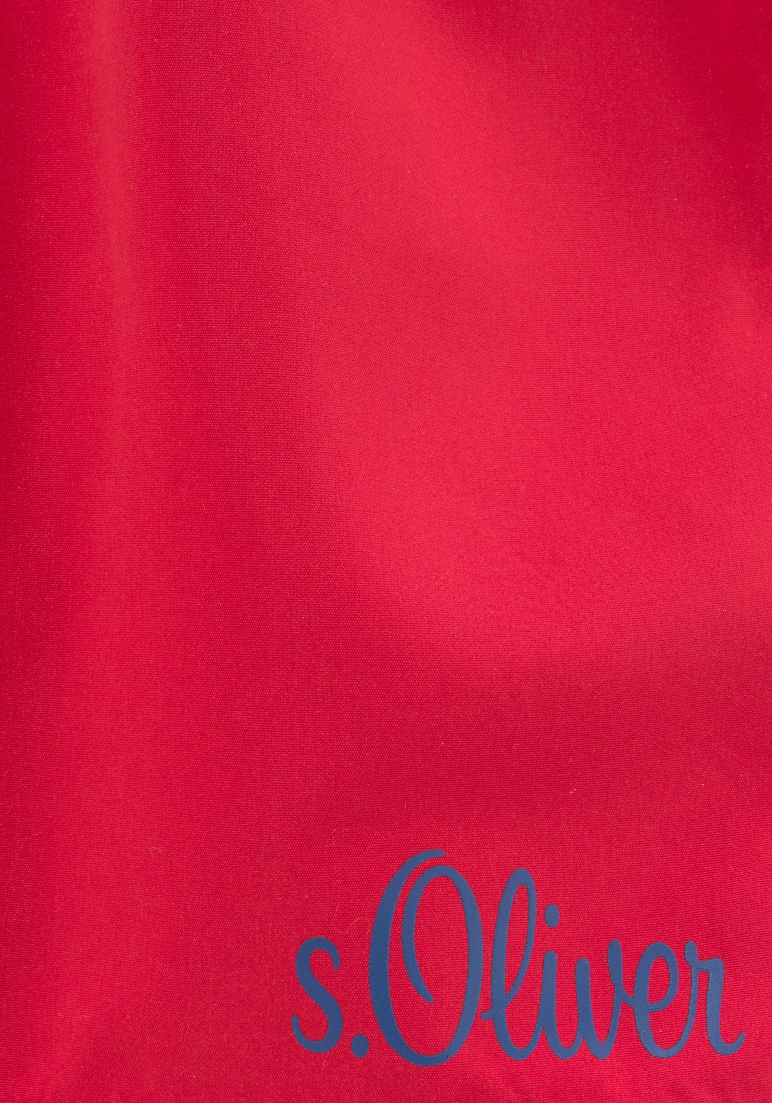 s.Oliver RED LABEL Beachwear Zwemshort met complementair kleurdesign