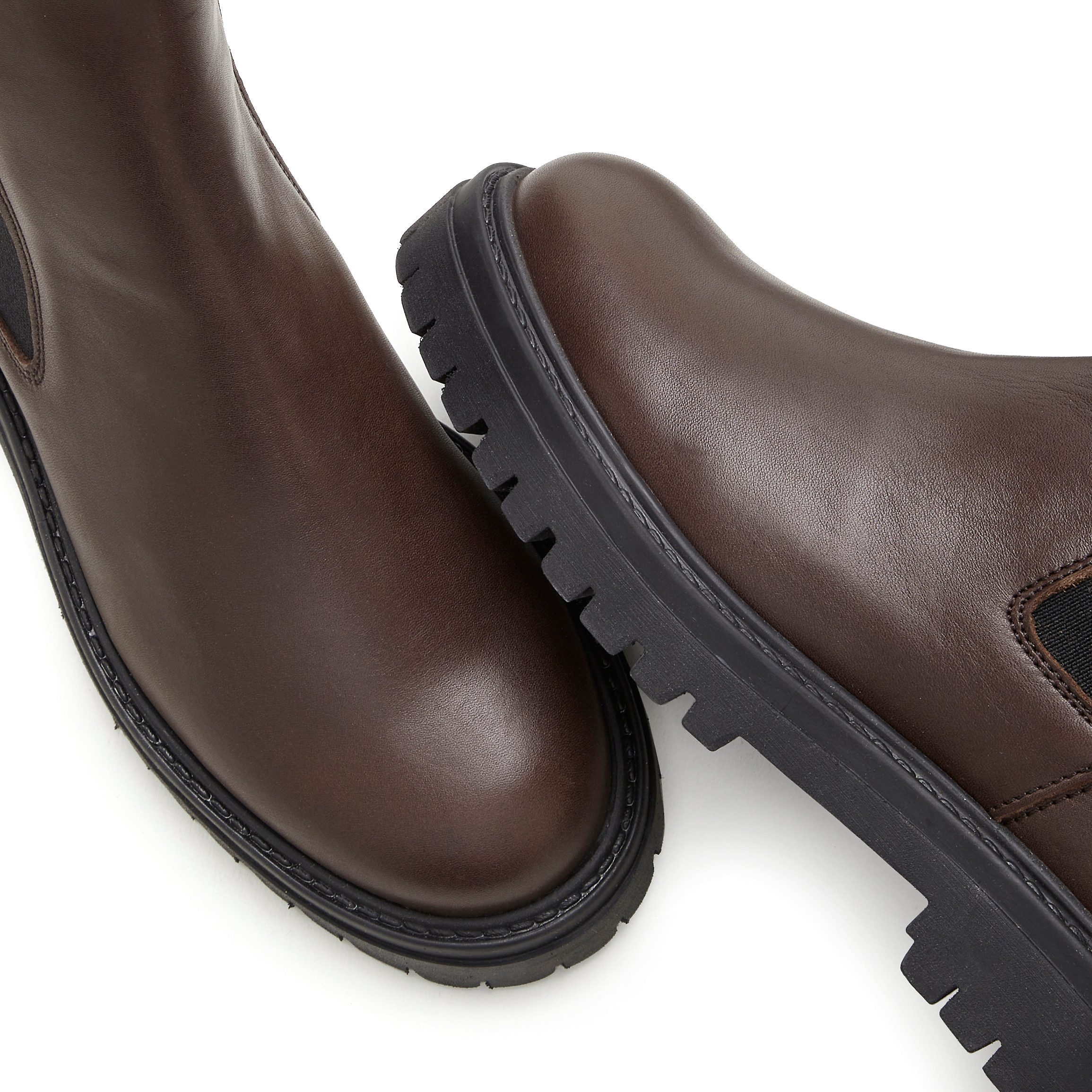 Elbsand Laarsjes Chelsea laarzen, instaplaarzen, bikerboots van leer