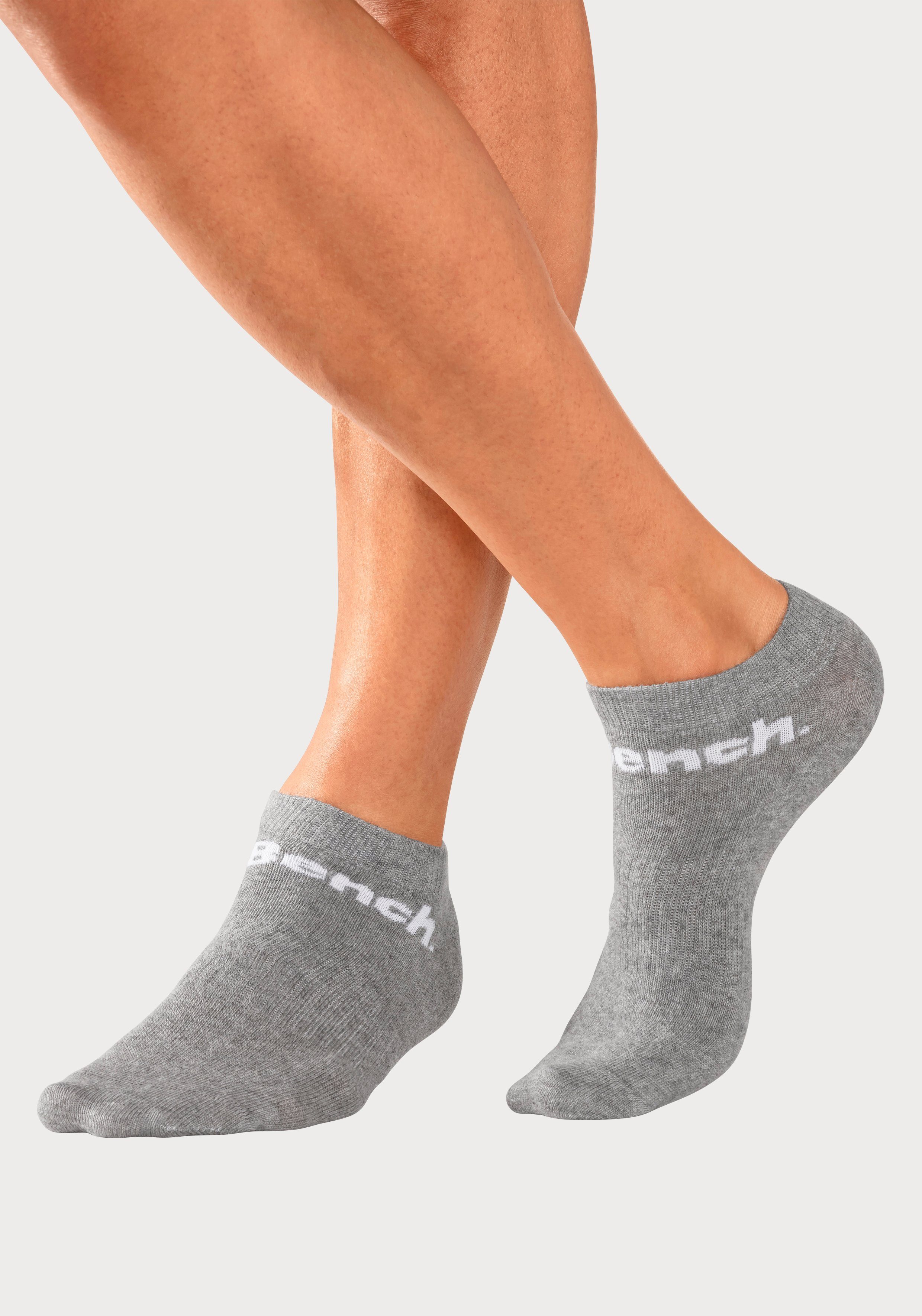Bench. Sportsokken Sneakersokken met klassiek logo-opschrift (set, 12 paar)