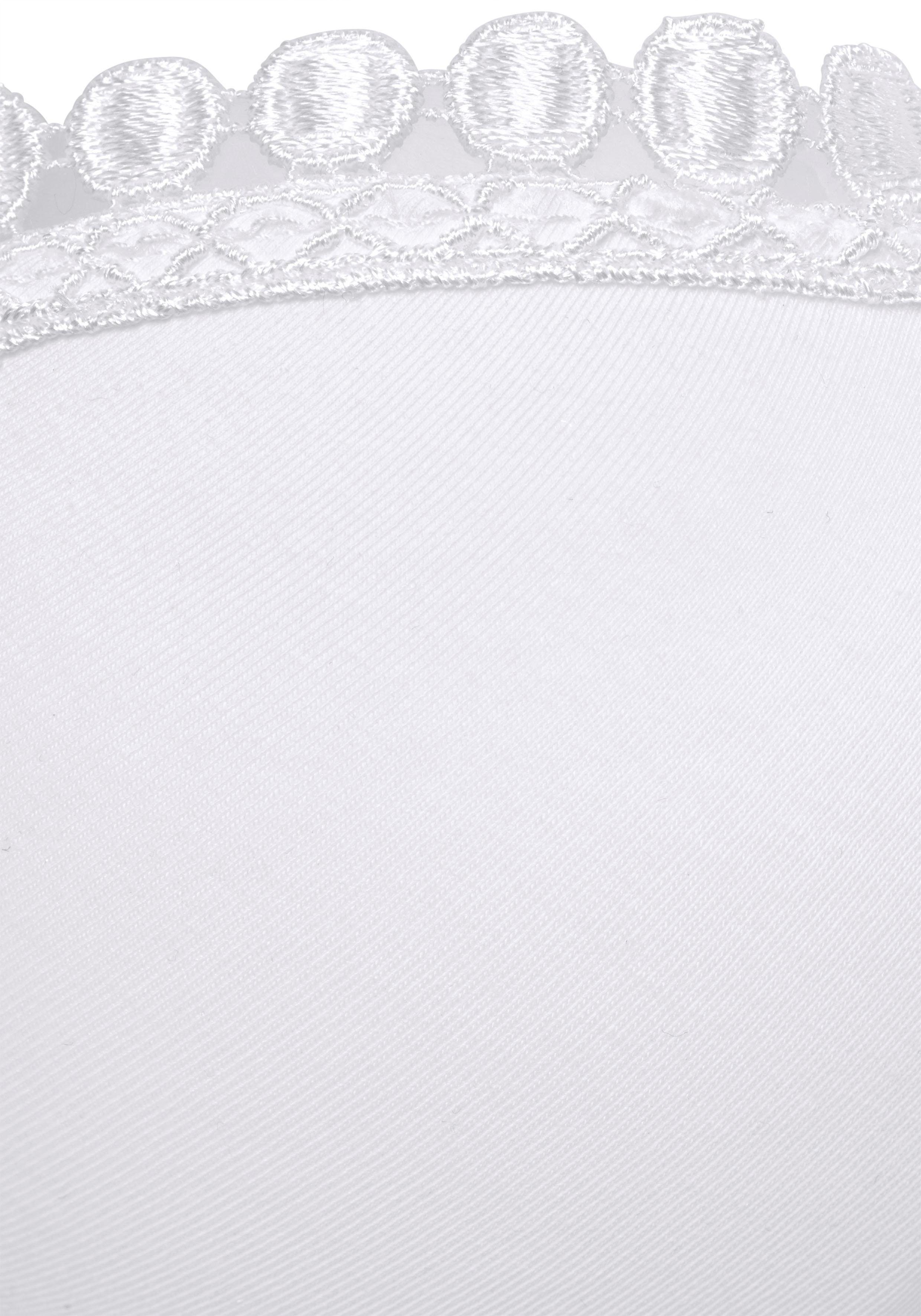 Petite fleur Soft-bh zonder beugels, met decoratieve sierrand (Set van 2)
