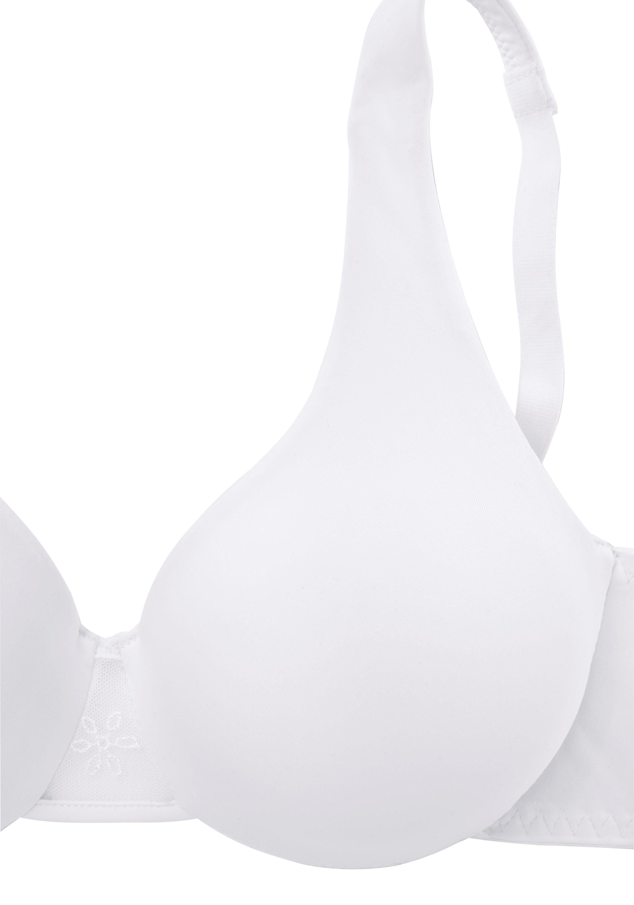 Nuance T-shirt-bh met beugel en naadloze, dubbellaagse cups (Set van 2)