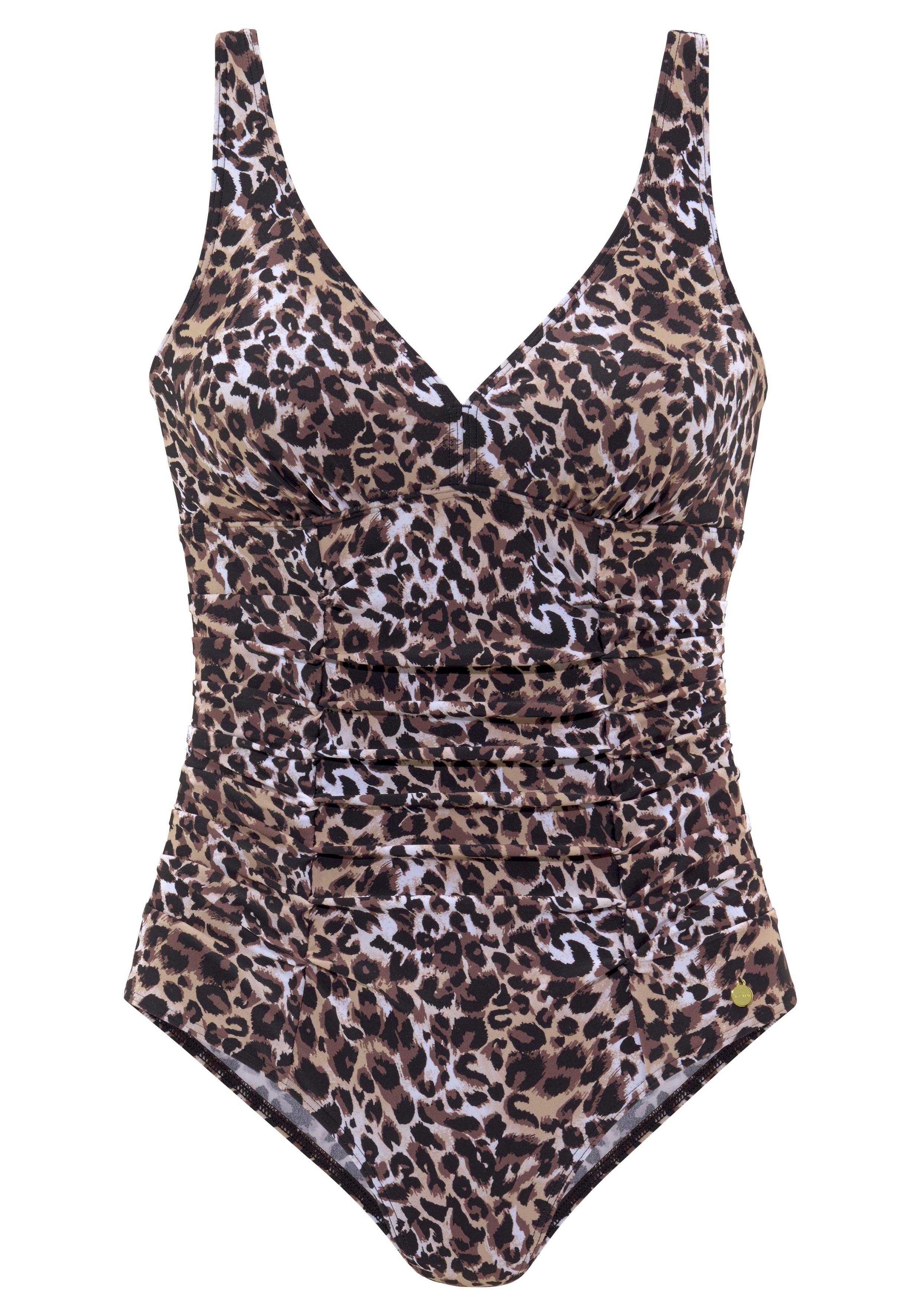 Lascana Badpak met plooi voor en modellerend effect
