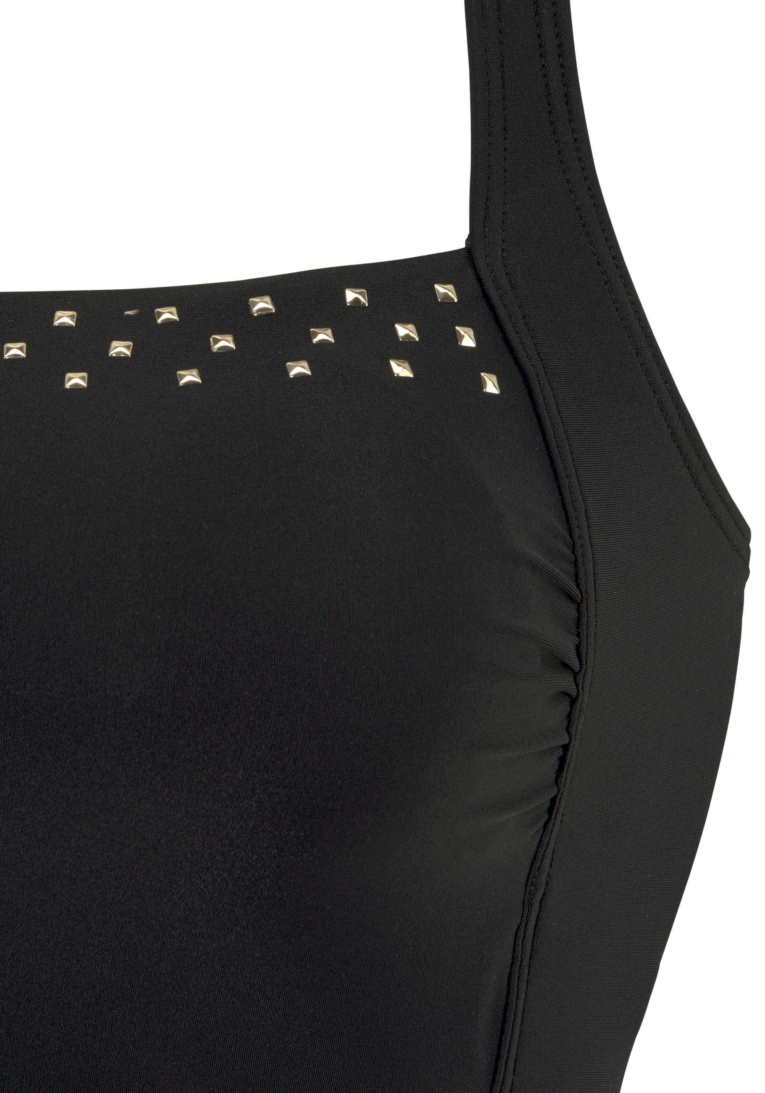 Lascana Tankini met sierstuds