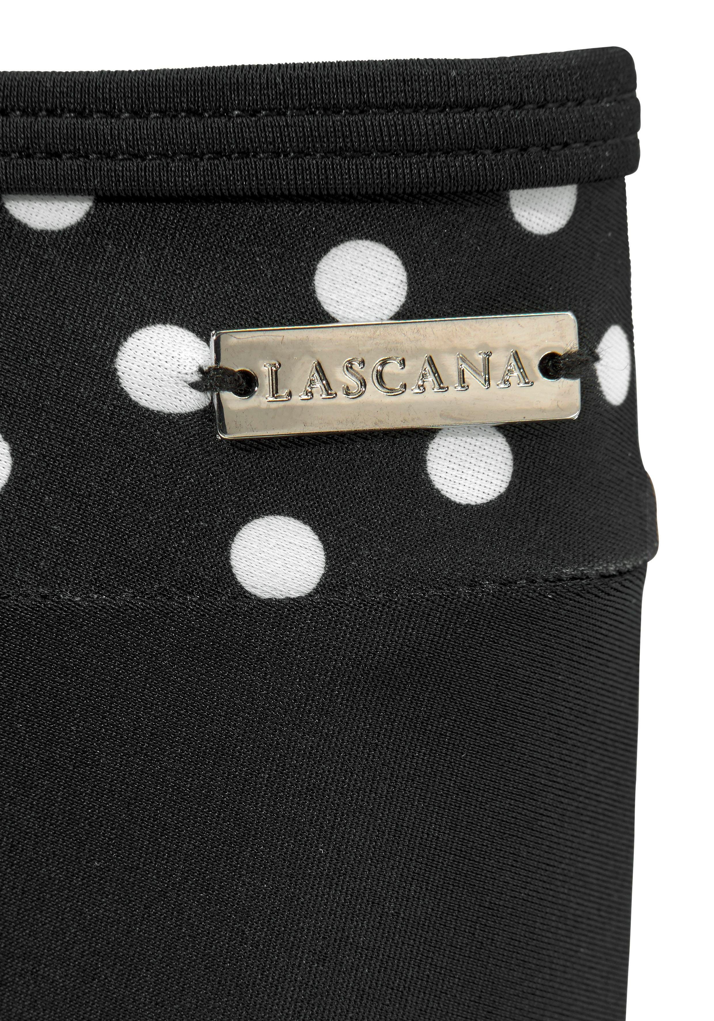 Lascana Beugelbikini met modieuze stippen