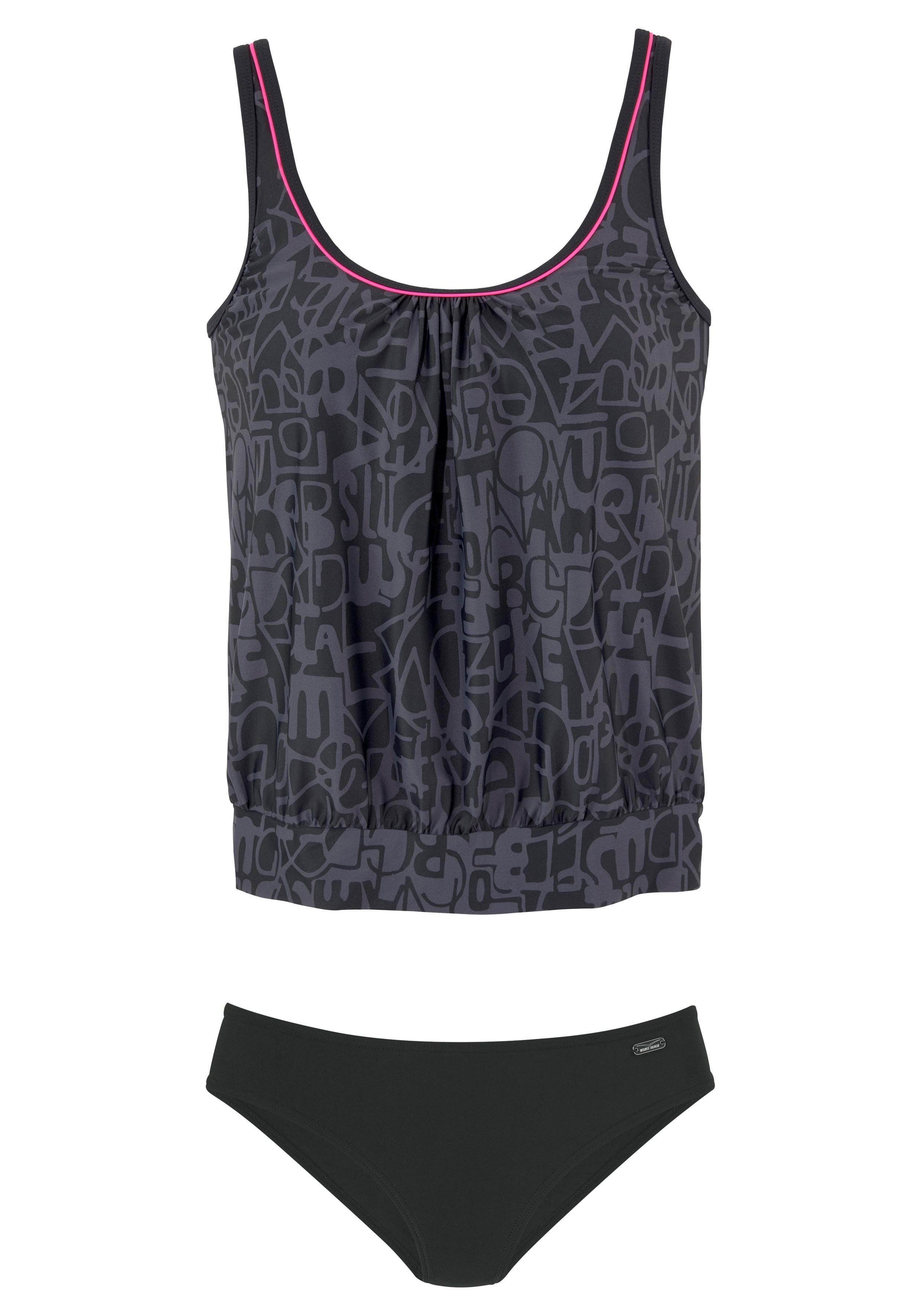 Venice Beach Oversized tankini Oversized model