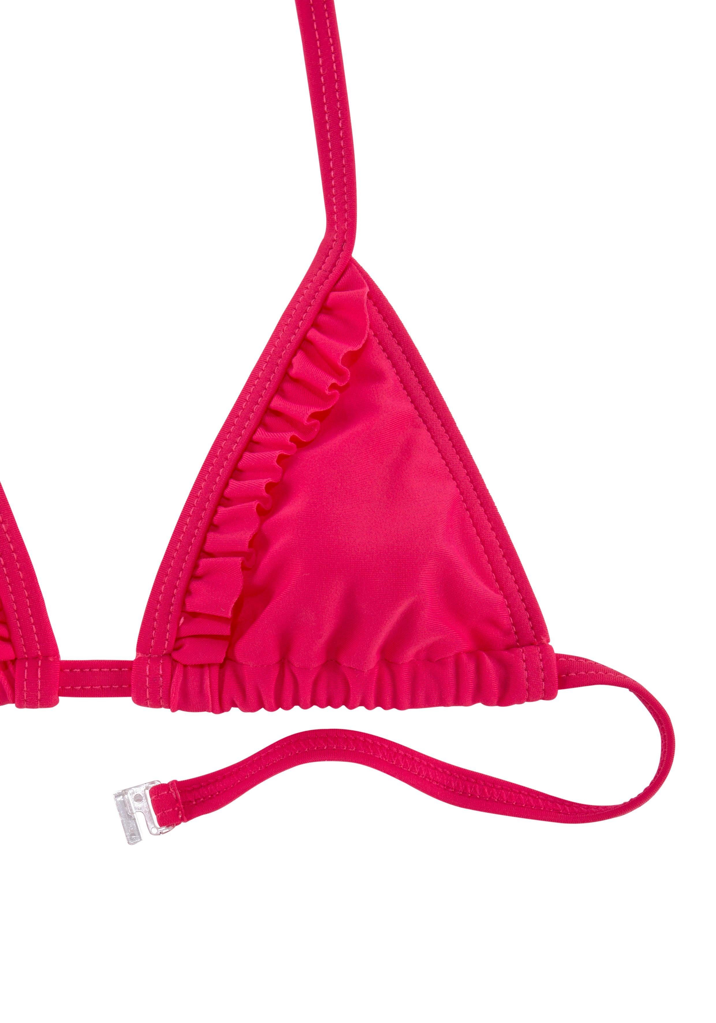 Buffalo Triangelbikini in tweekleurige optiek