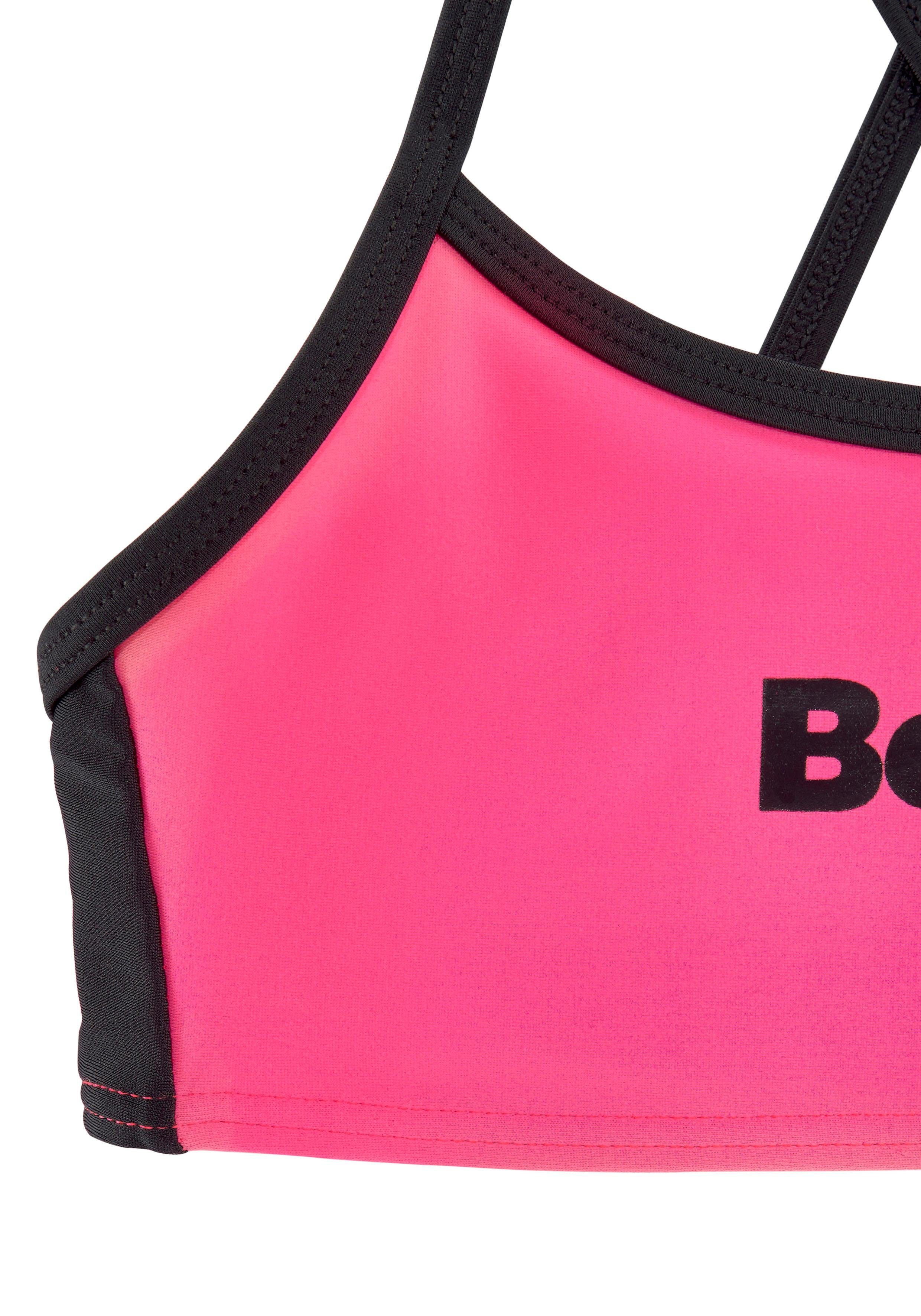 Bench. Bustierbikini met gekruiste bandjes