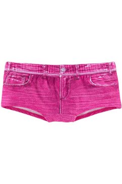 kangaroos bikini-hotpants in jeans-look roze