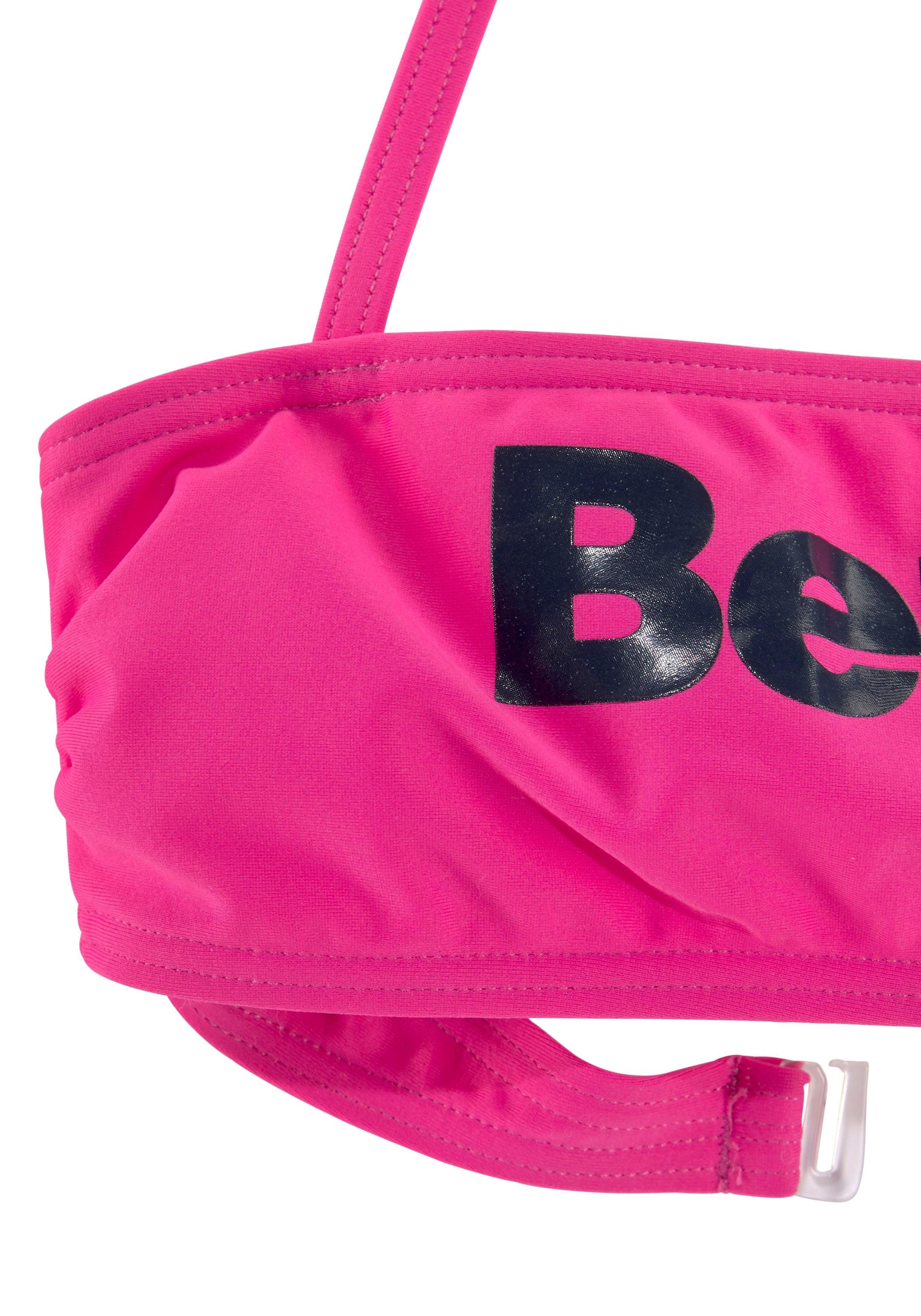 Bench. Bandeaubikini met grote logoprint