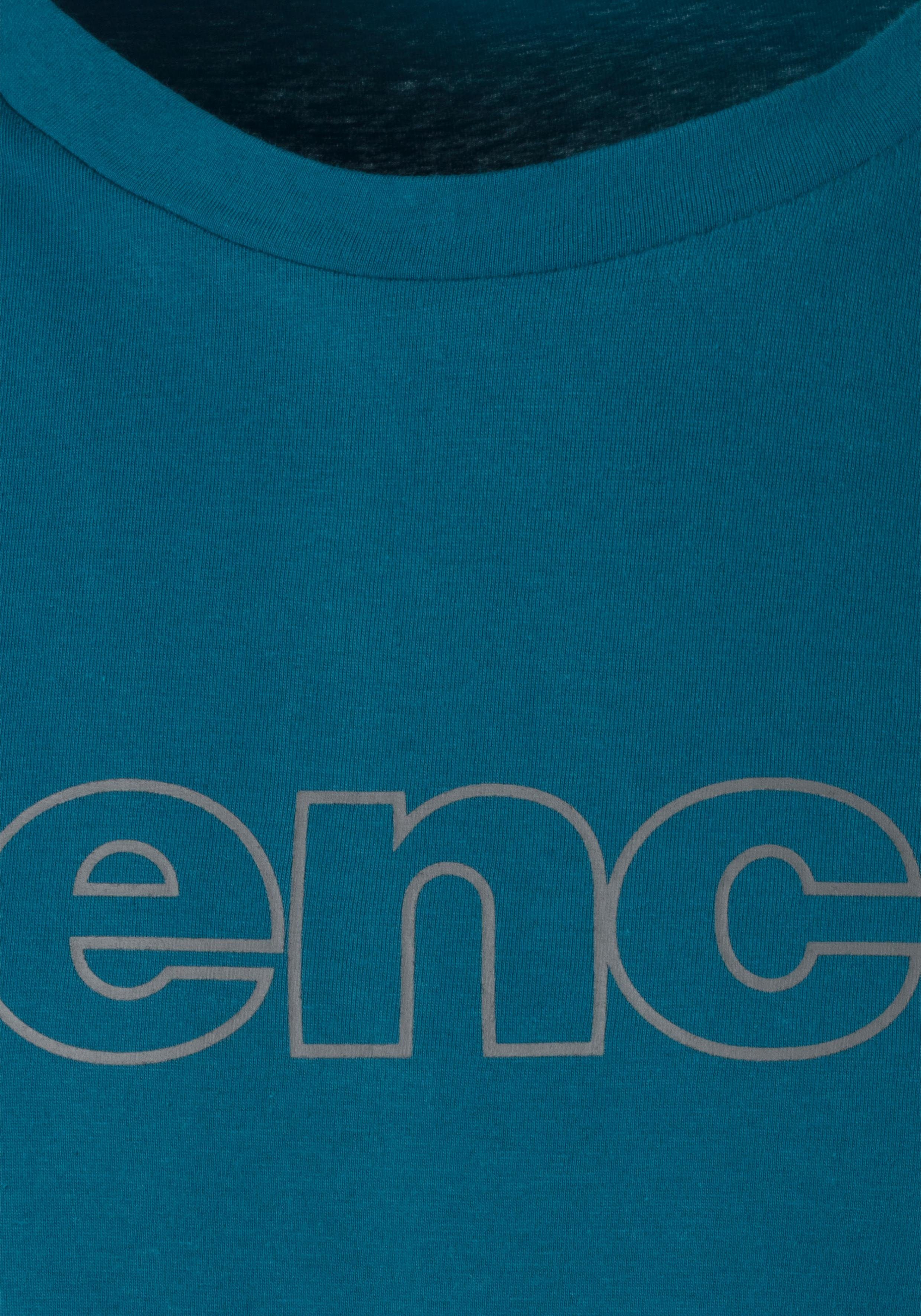 Bench. Loungewear Shirt met lange mouwen met bench-print voor (2-delig)