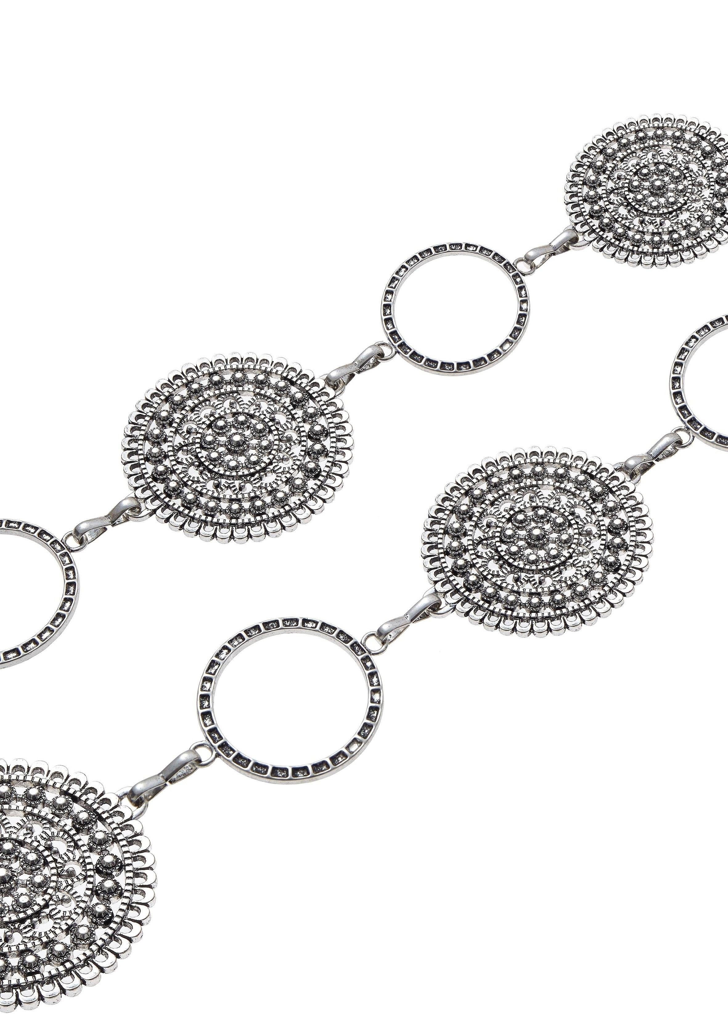 Lascana Kettingriem Sierraadriem verstelbare gesp, taille riem, heupketting