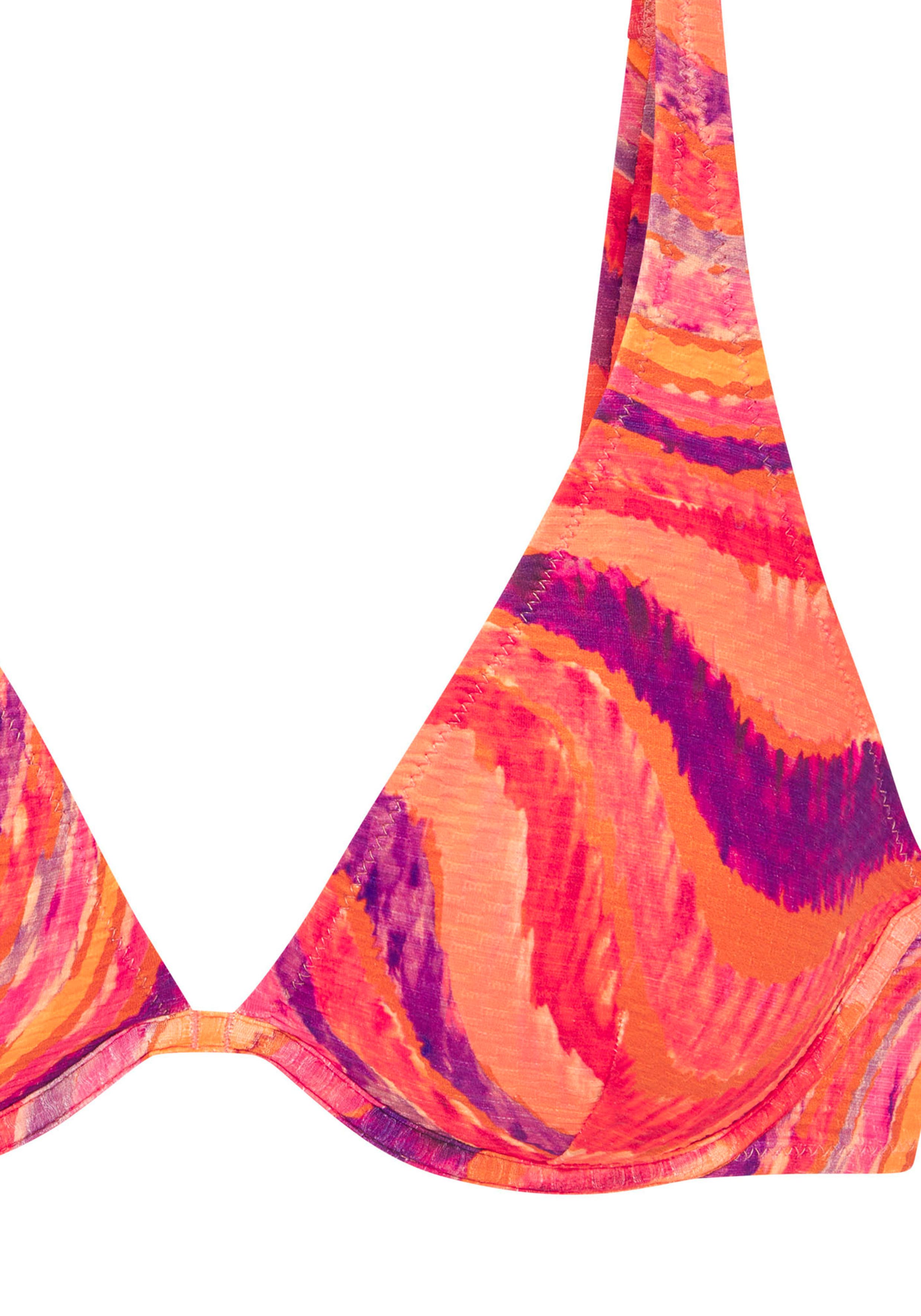 Bruno Banani Beugelbikinitop Kira Met een moderne print