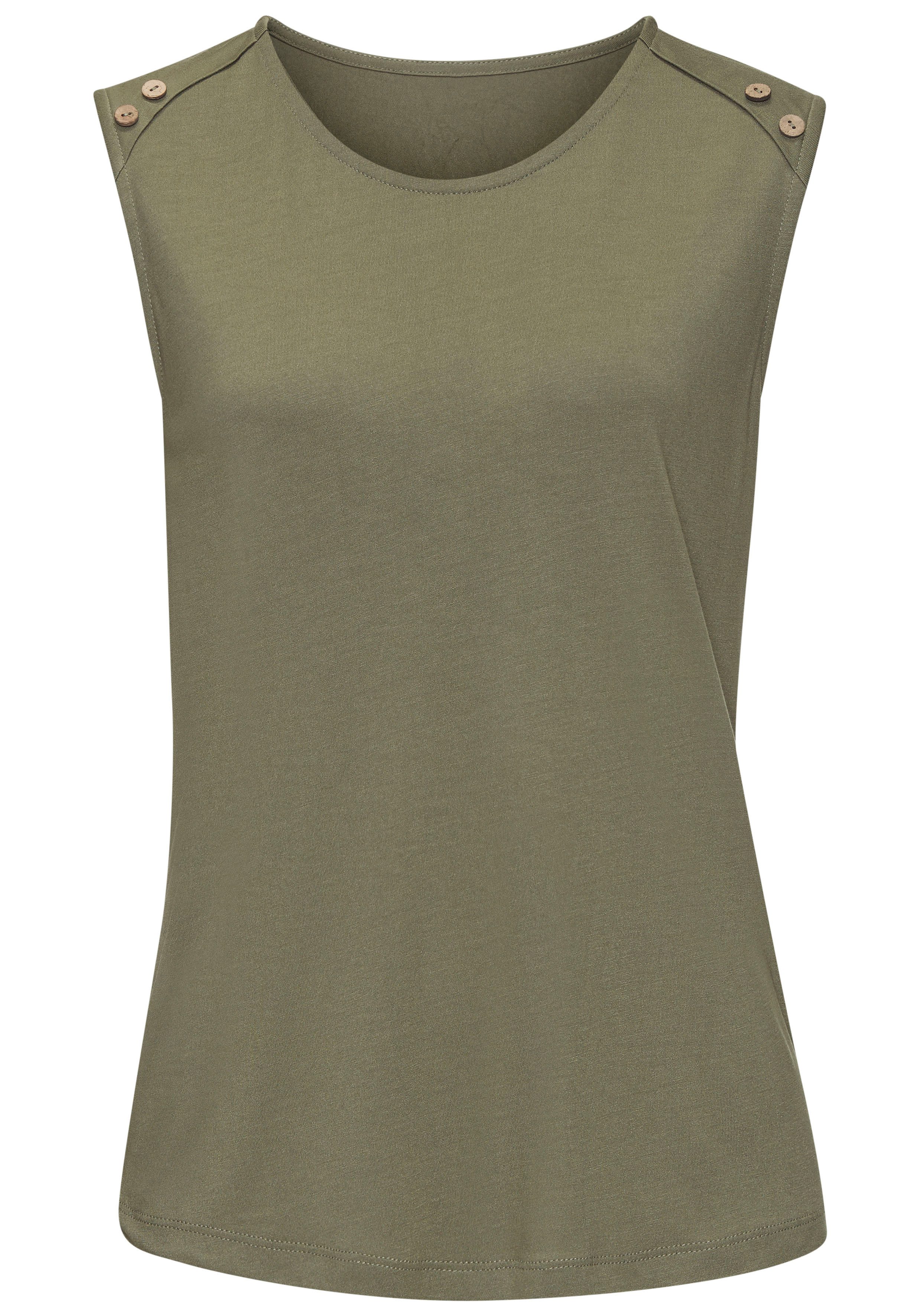 Lascana Strandtop strandtops maat 40/42 groen