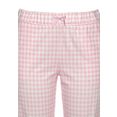 vivance dreams pyjama met een fijn patroon roze