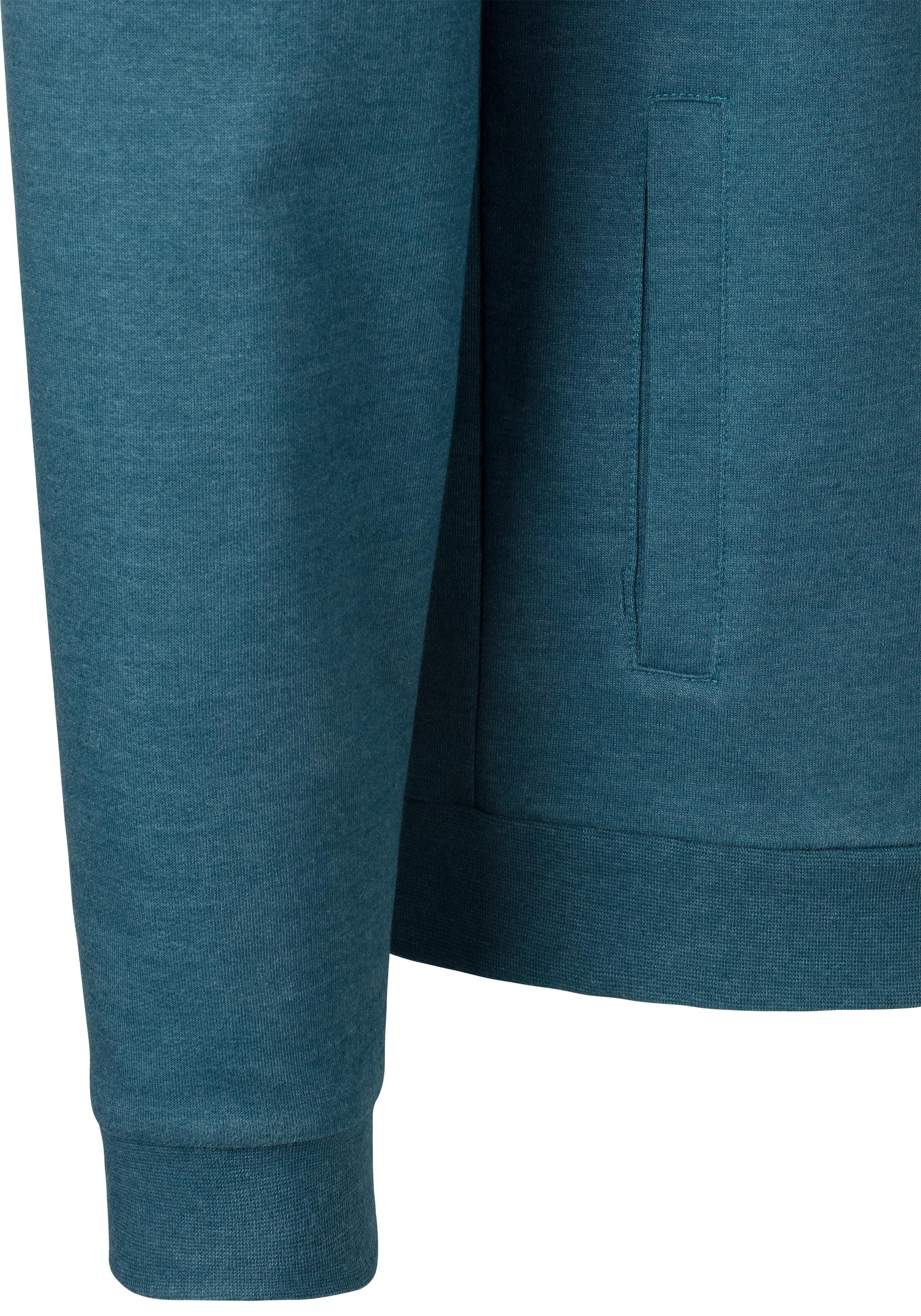 Bench. Loungewear Sweatvest met zijzakken, van lichte en comfortabele sweatstof