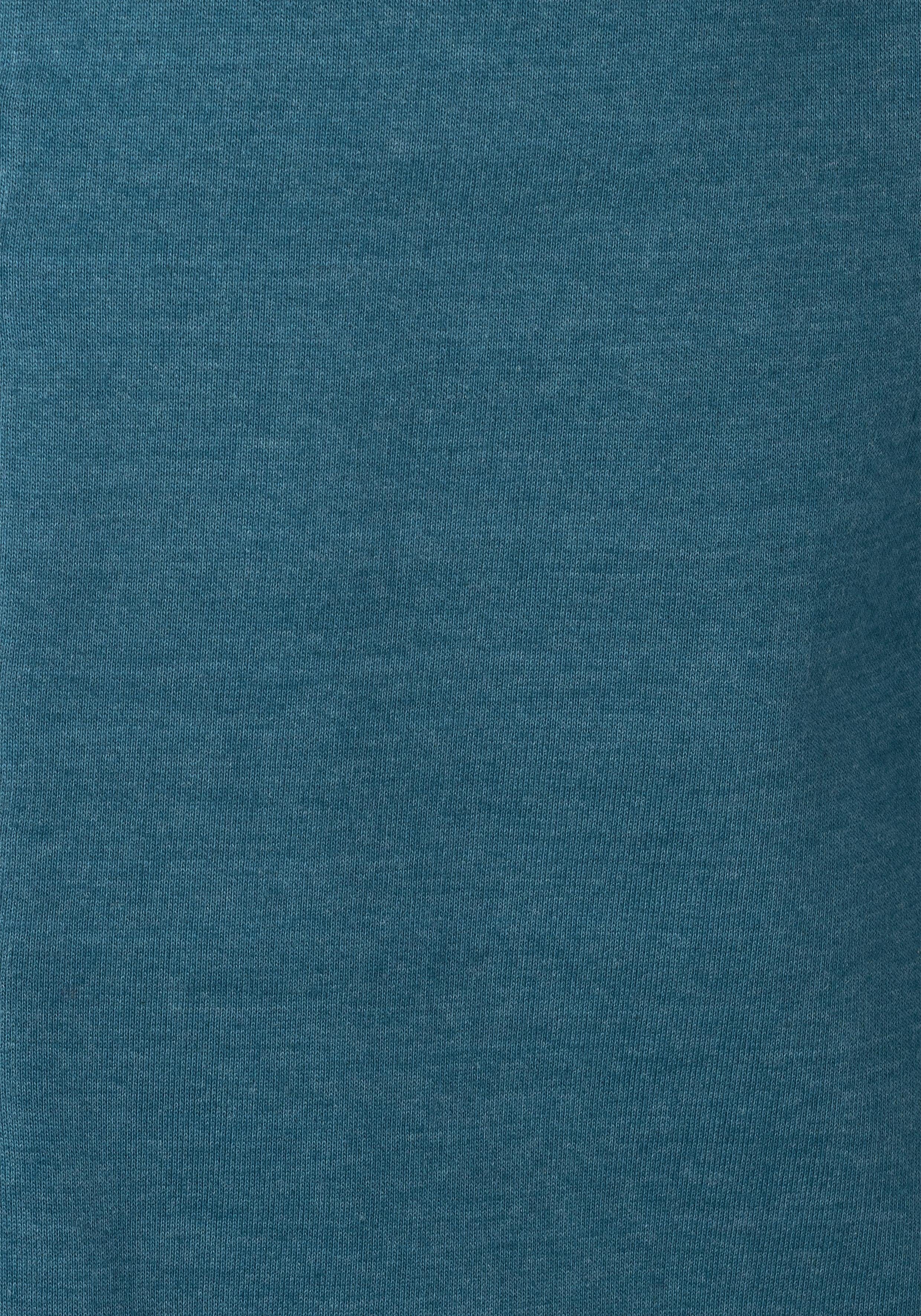 Bench. Loungewear Sweatvest met zijzakken, van lichte en comfortabele sweatstof