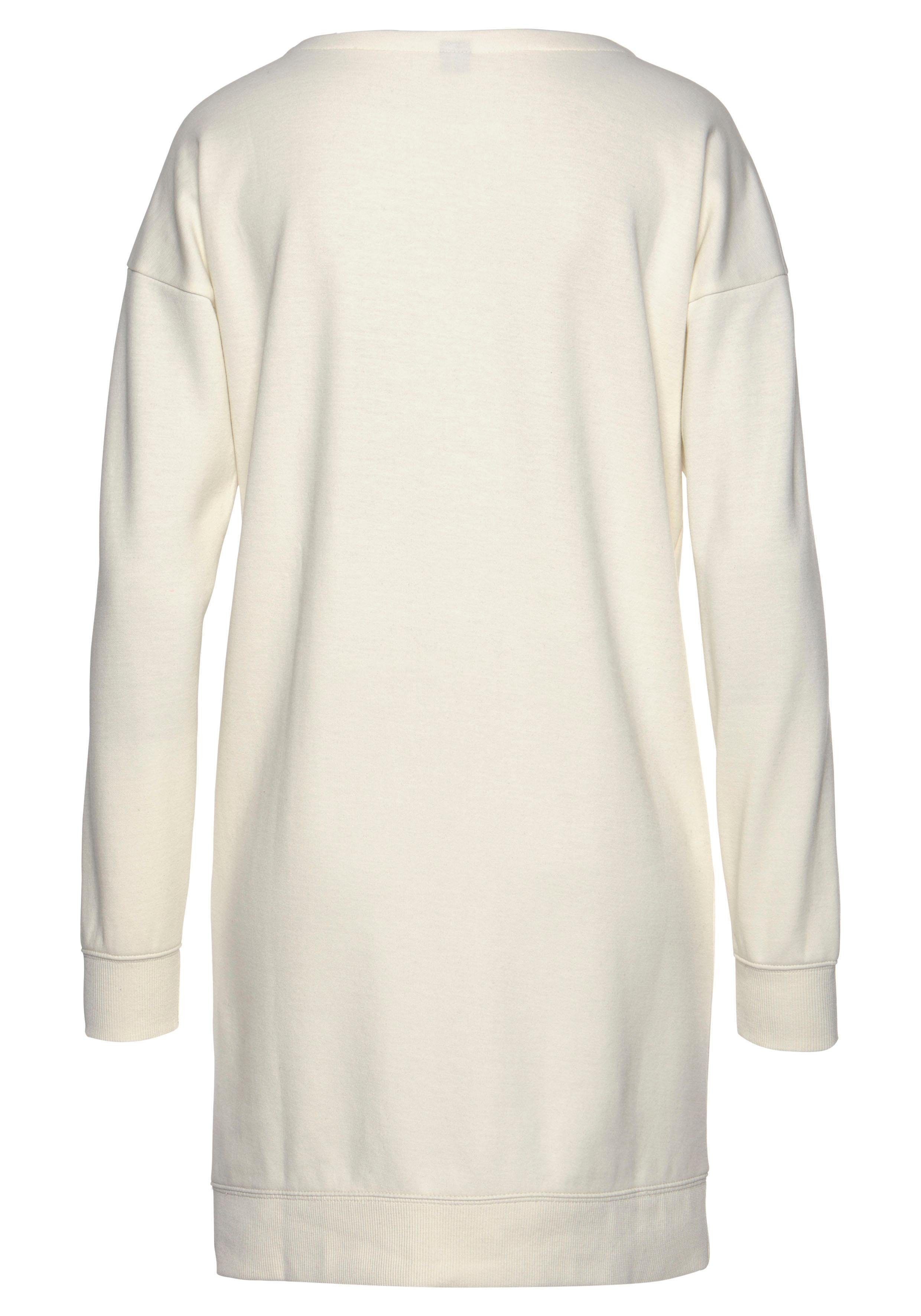 Bench. Loungewear Sweatjurk met logoprint opzij
