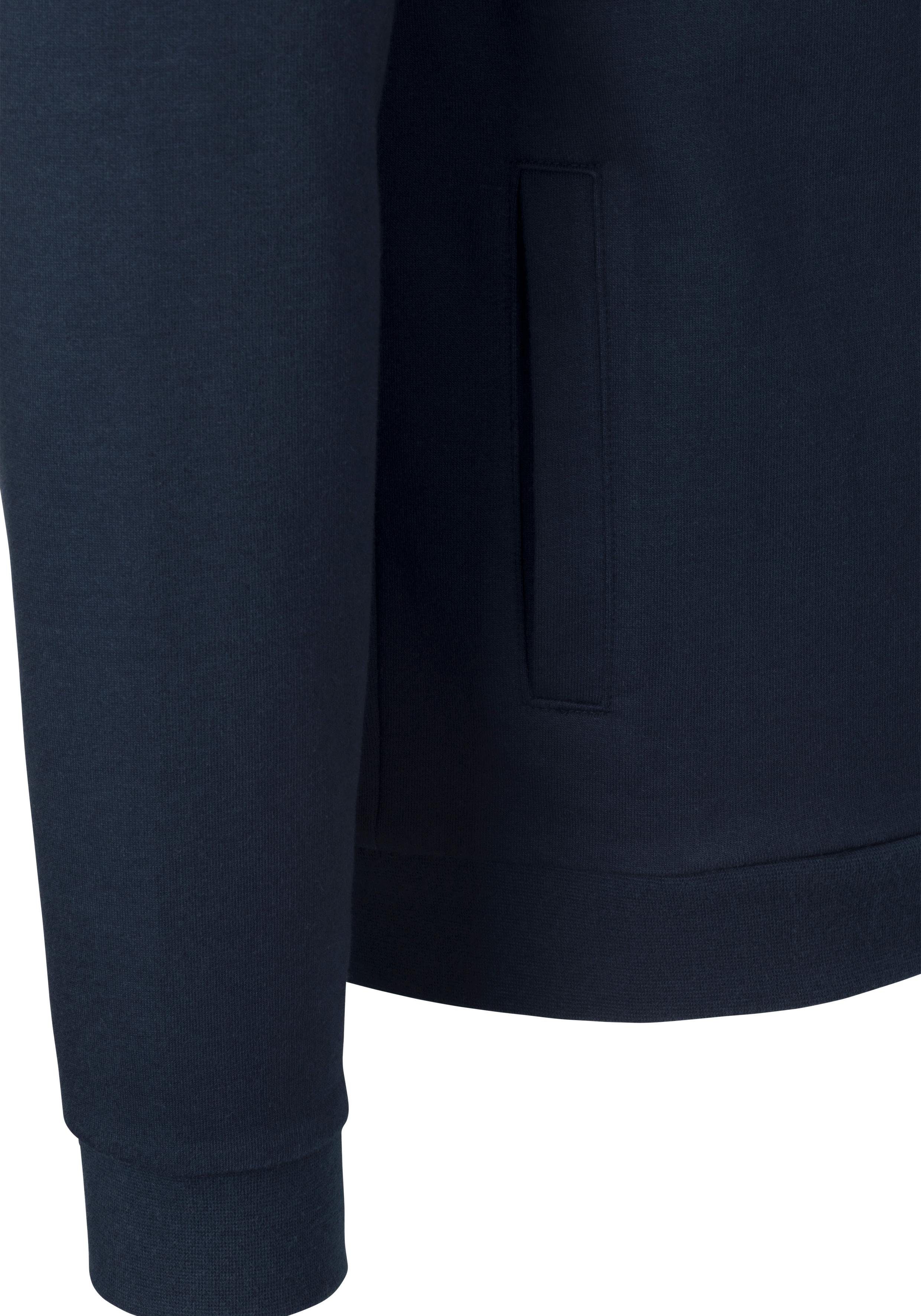 Bench. Loungewear Sweatvest met zijzakken, van lichte en comfortabele sweatstof