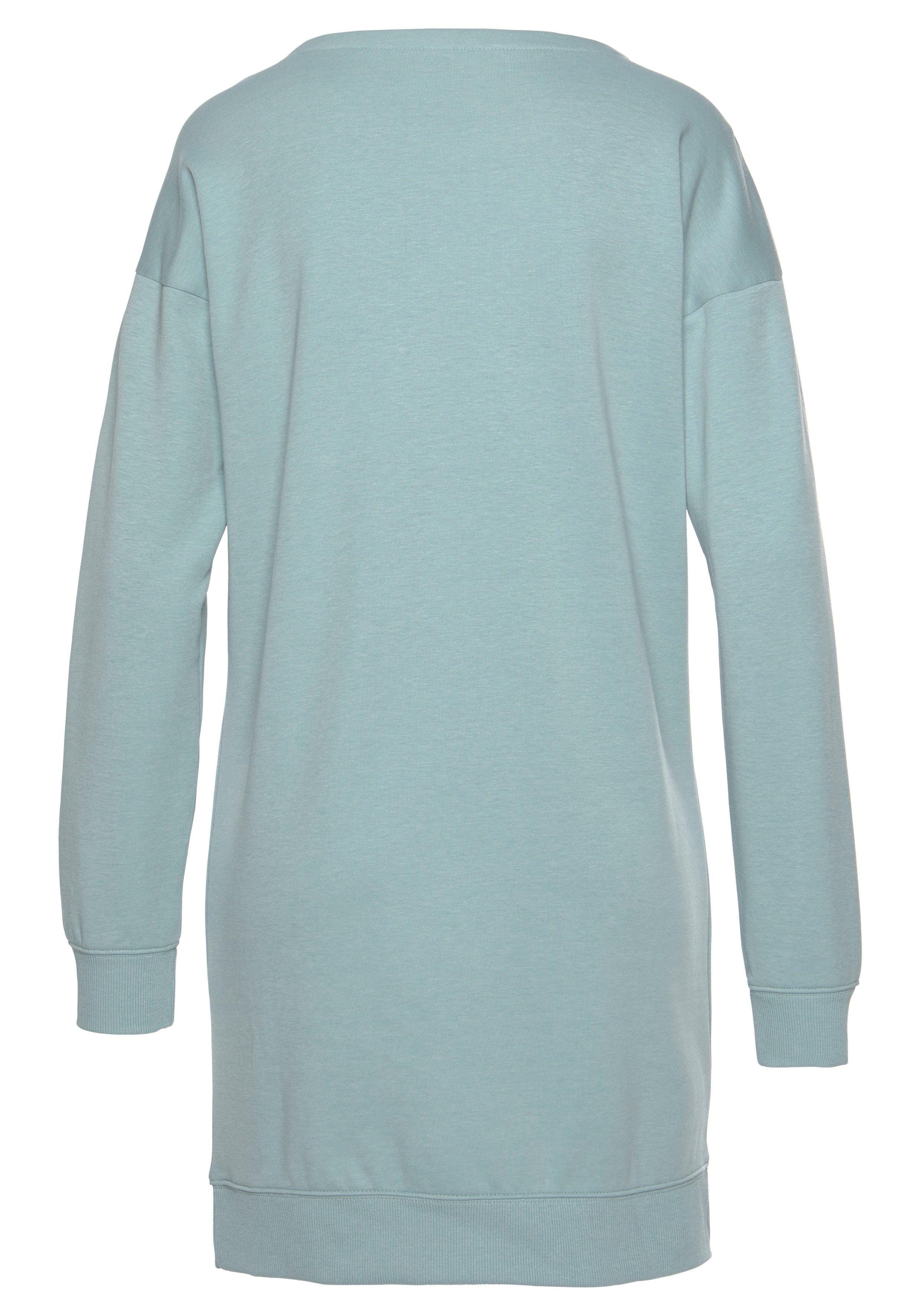 Bench. Loungewear Sweatjurk met logoprint opzij