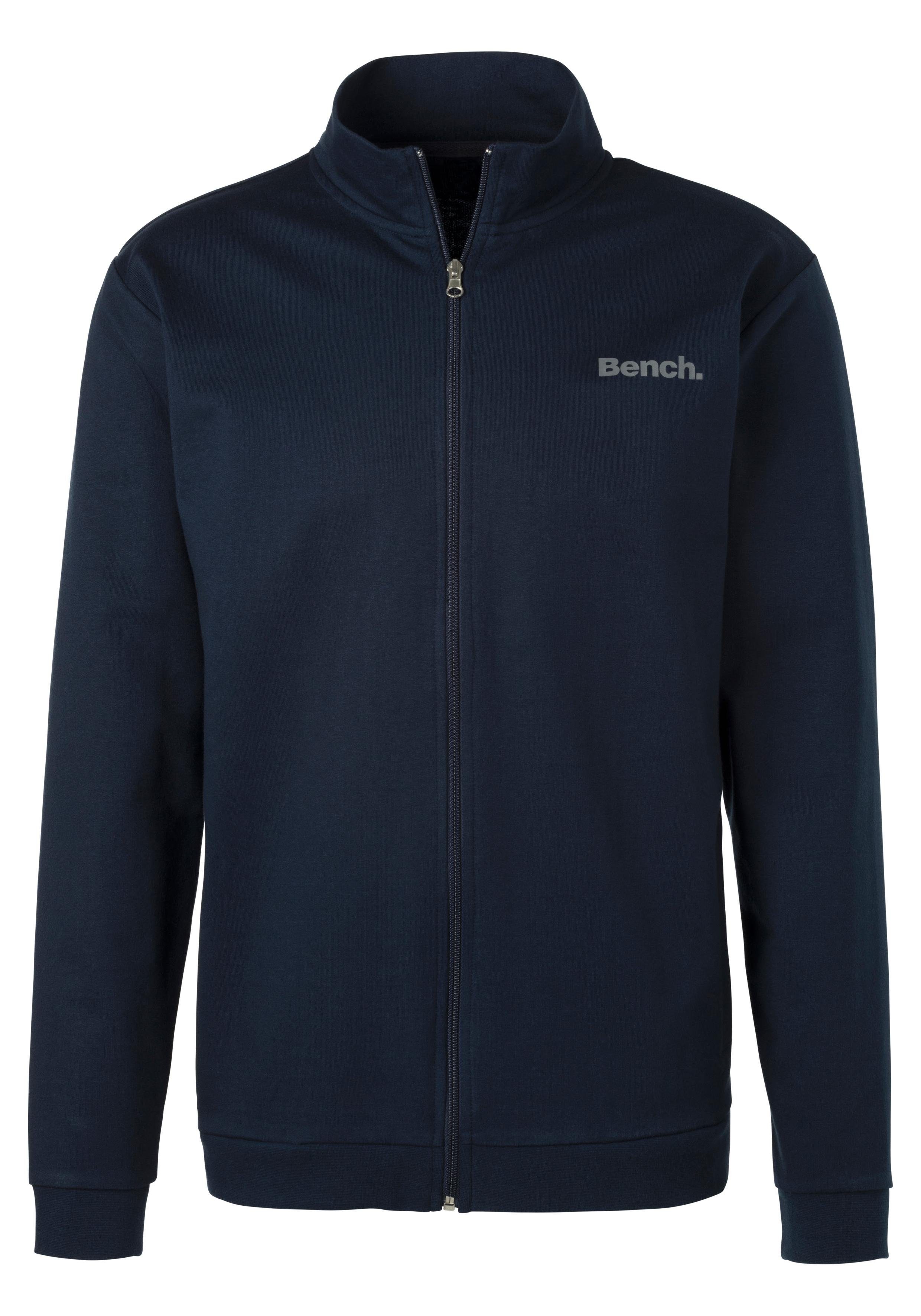 Bench. Loungewear Sweatvest met zijzakken, van lichte en comfortabele sweatstof