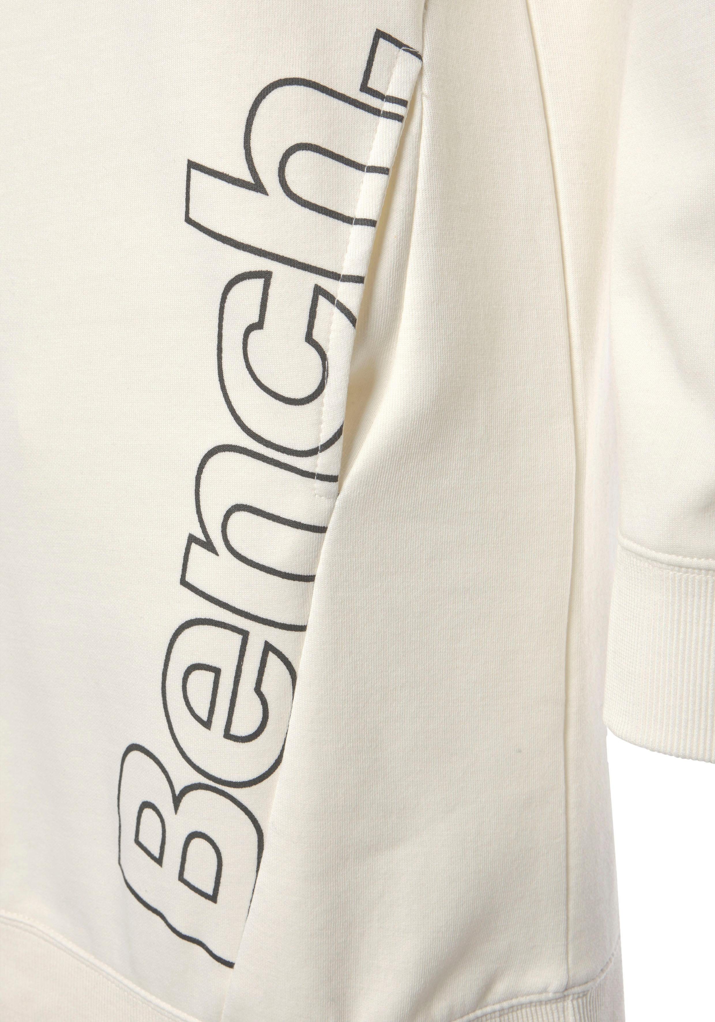 Bench. Loungewear Sweatjurk met logoprint opzij